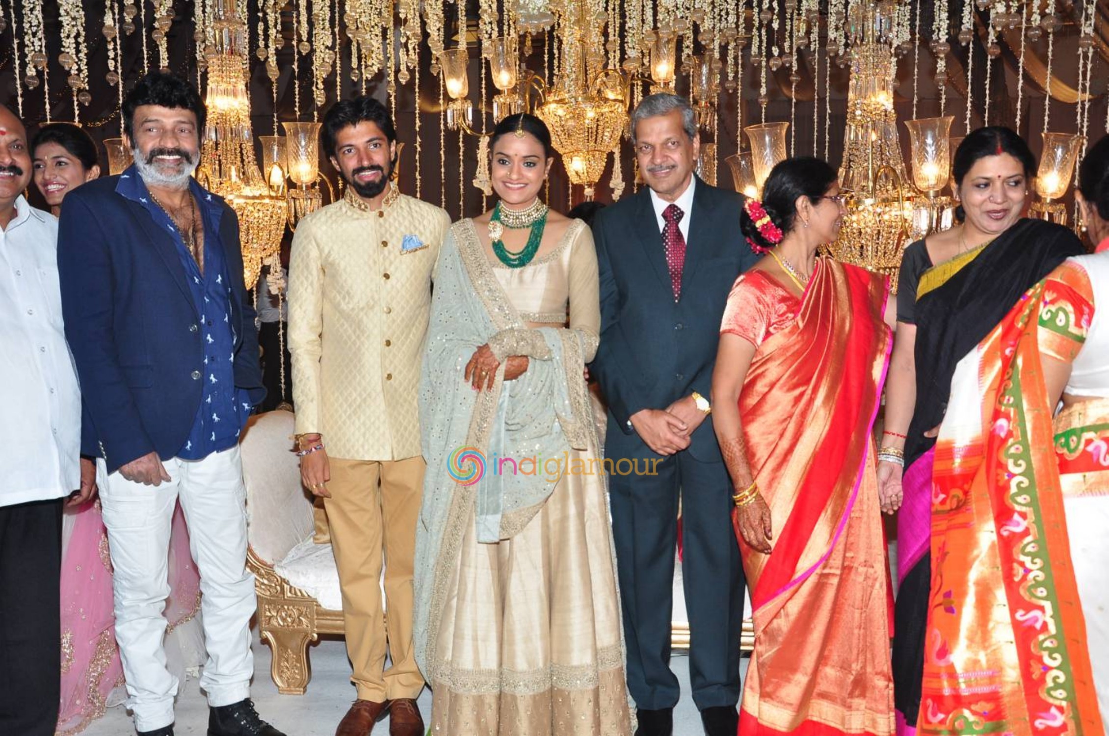 Aswini Dutt Daughter Wedding Reception Event hd photo