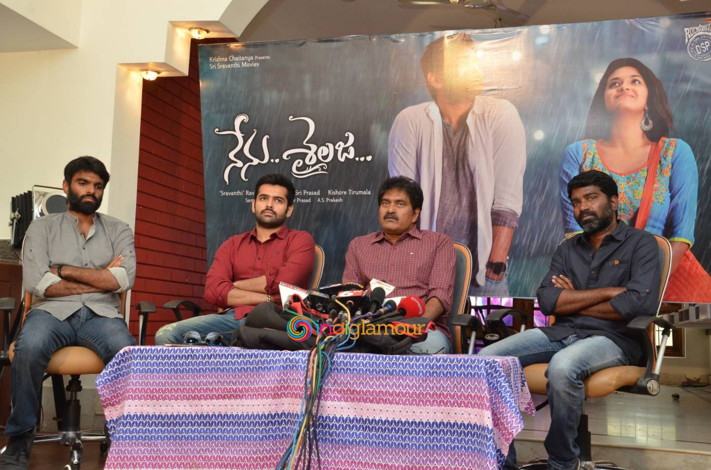 Nenu Sailaja Poster Launch Event Event hd photo
