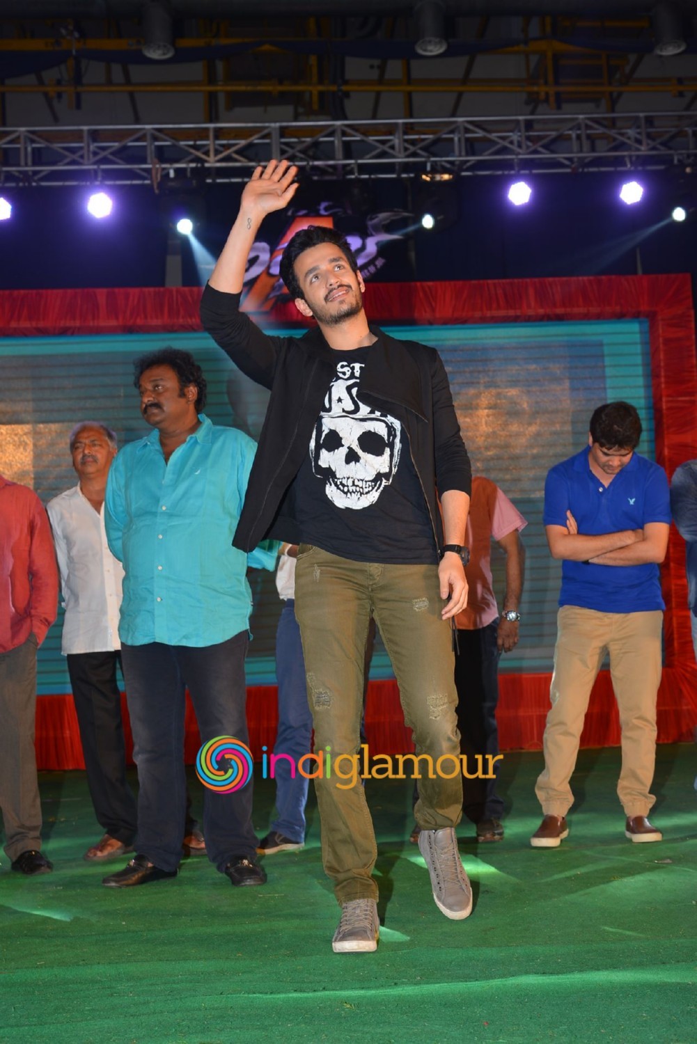 Akhil Platinum Disc Function Event hd photo