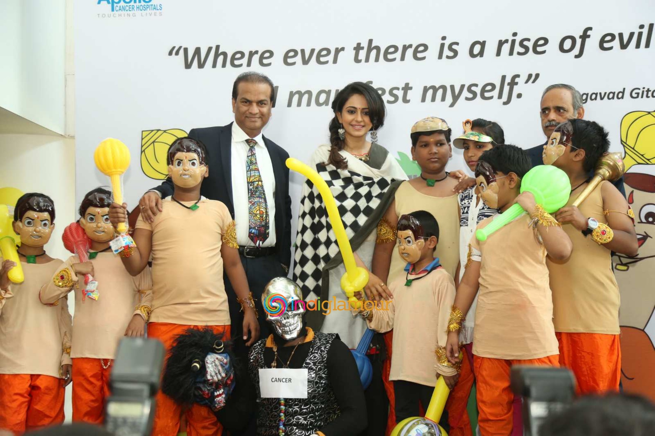 Rakul Preet Singh at Appollo Childrens Day Celebrations Event hd photo