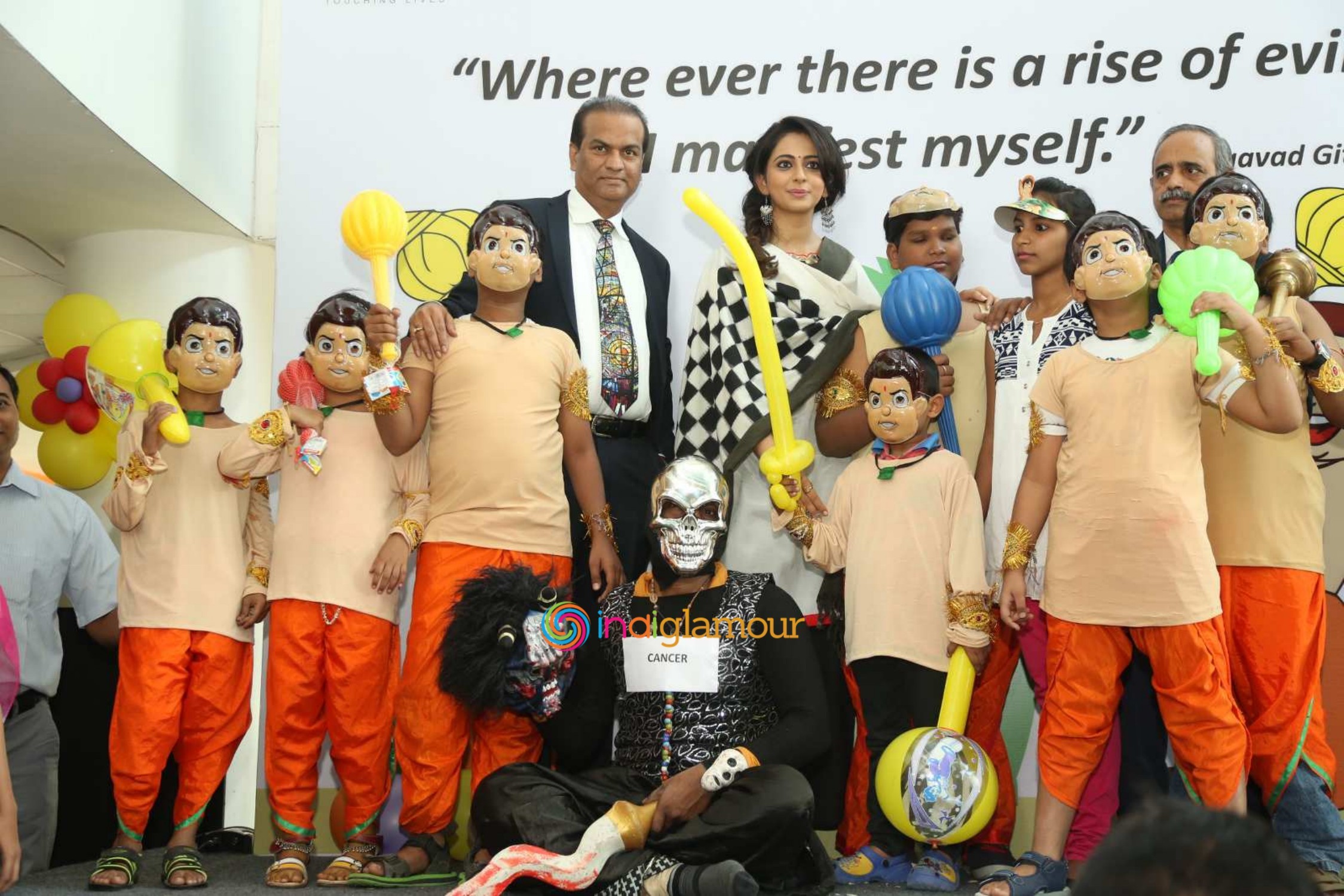 Rakul Preet Singh at Appollo Childrens Day Celebrations Event hd photo
