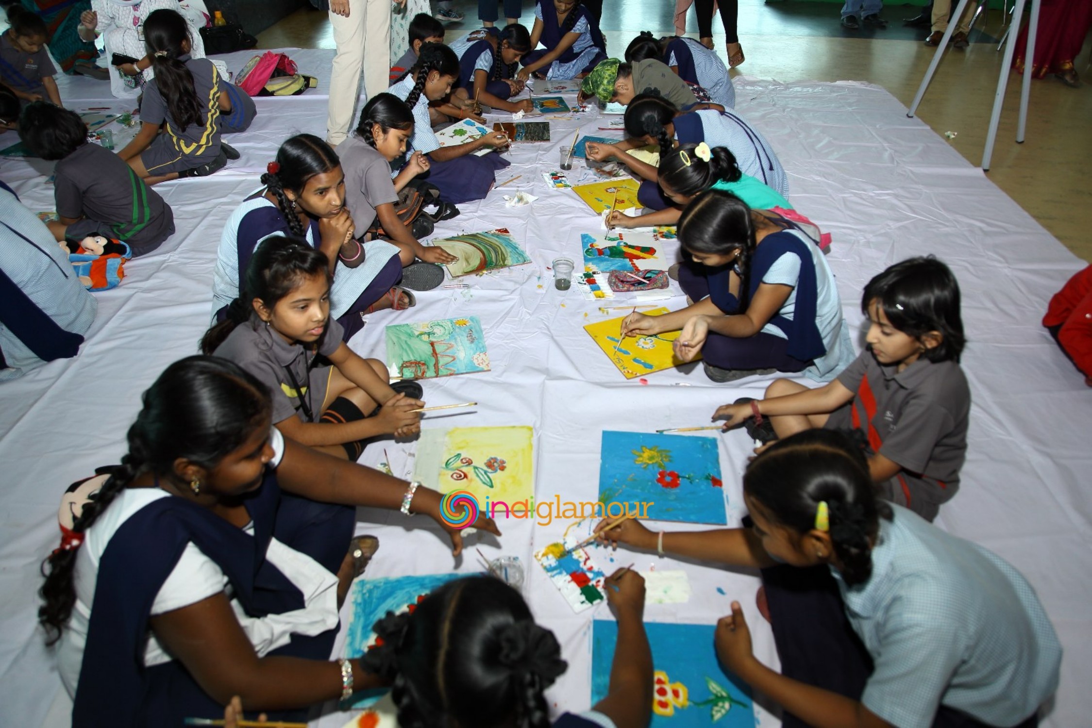 Continental Children Paintathon Event Event hd photo