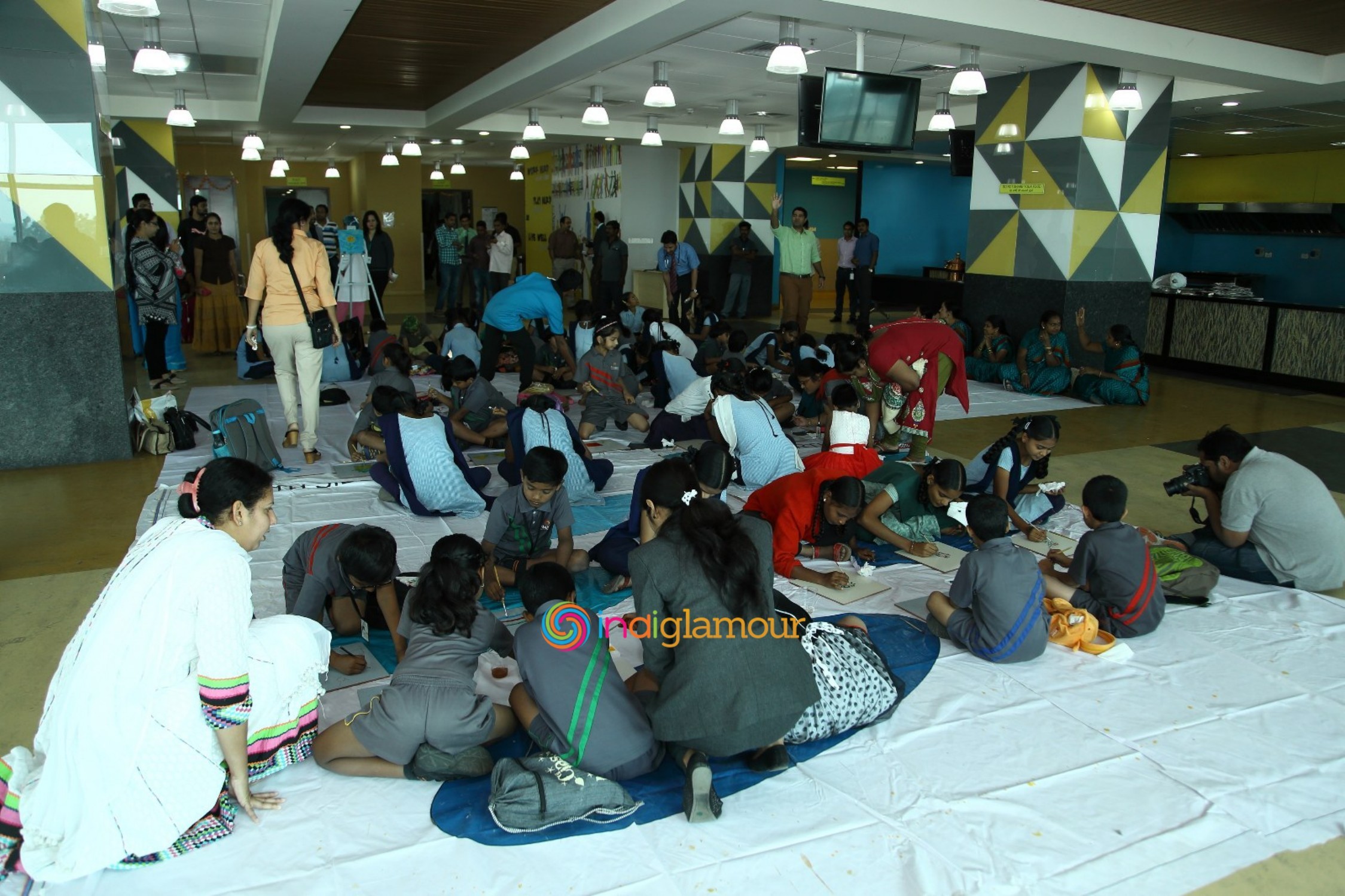 Continental Children Paintathon Event Event hd photo