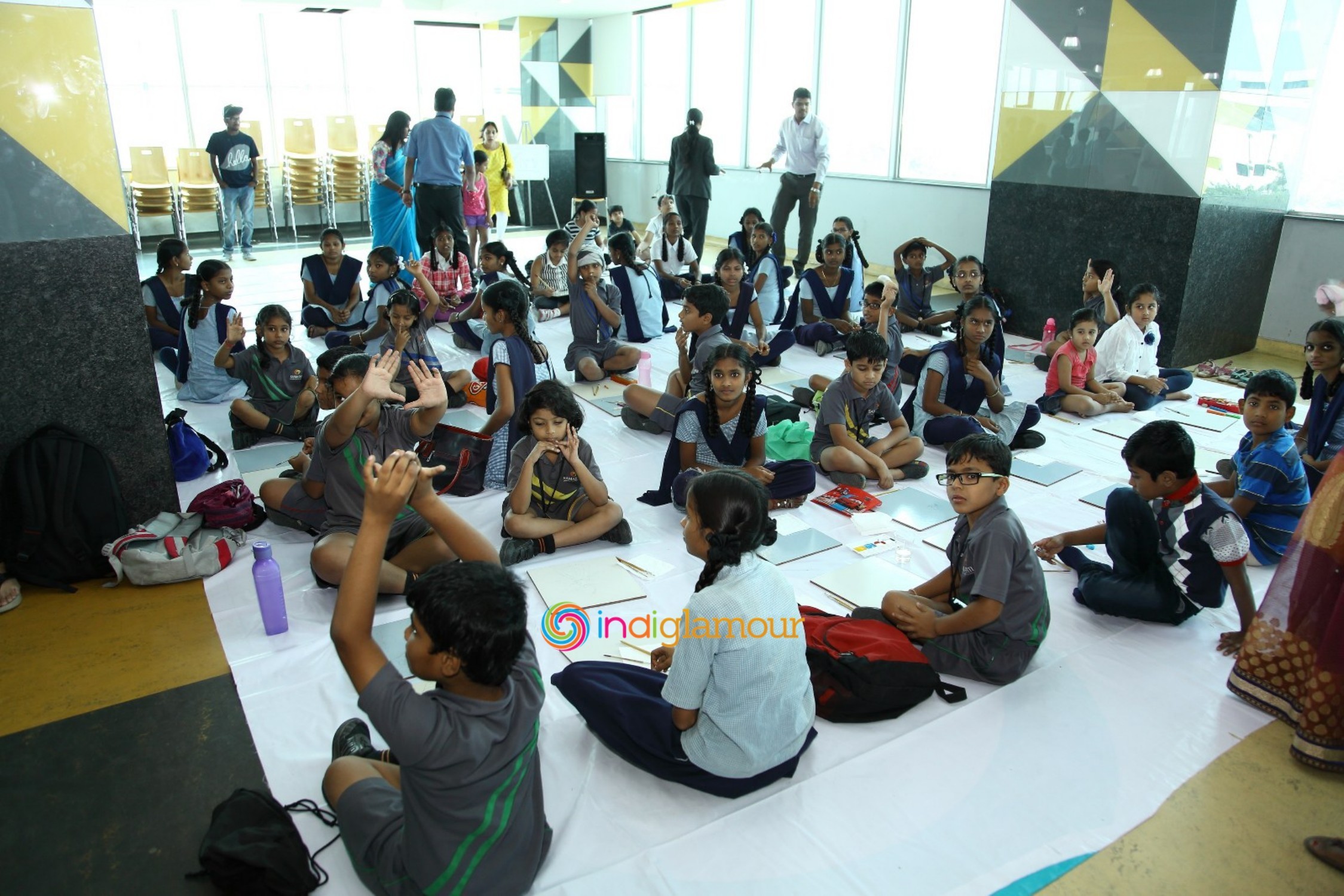 Continental Children Paintathon Event Event hd photo
