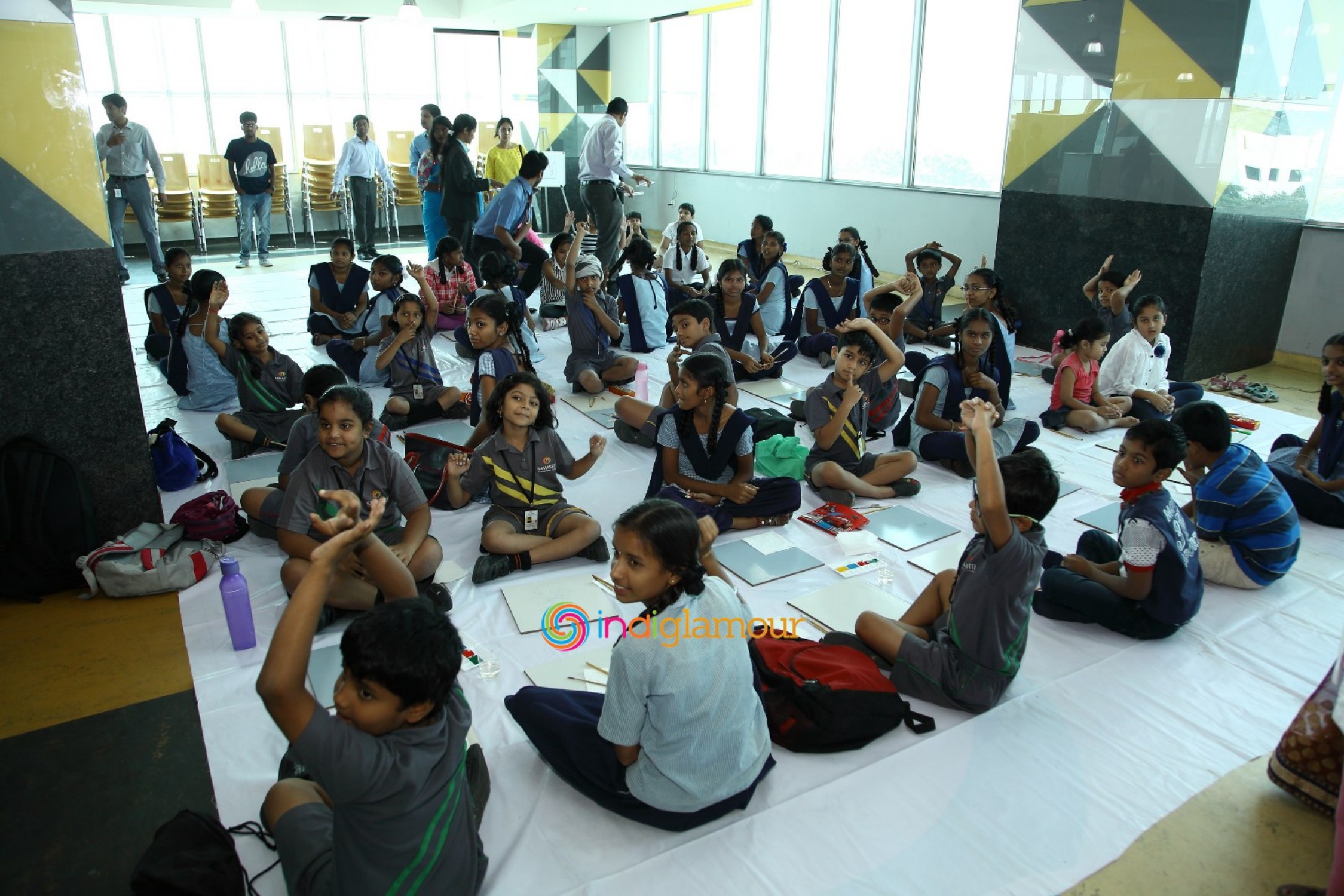 Continental Children Paintathon Event Event hd photo