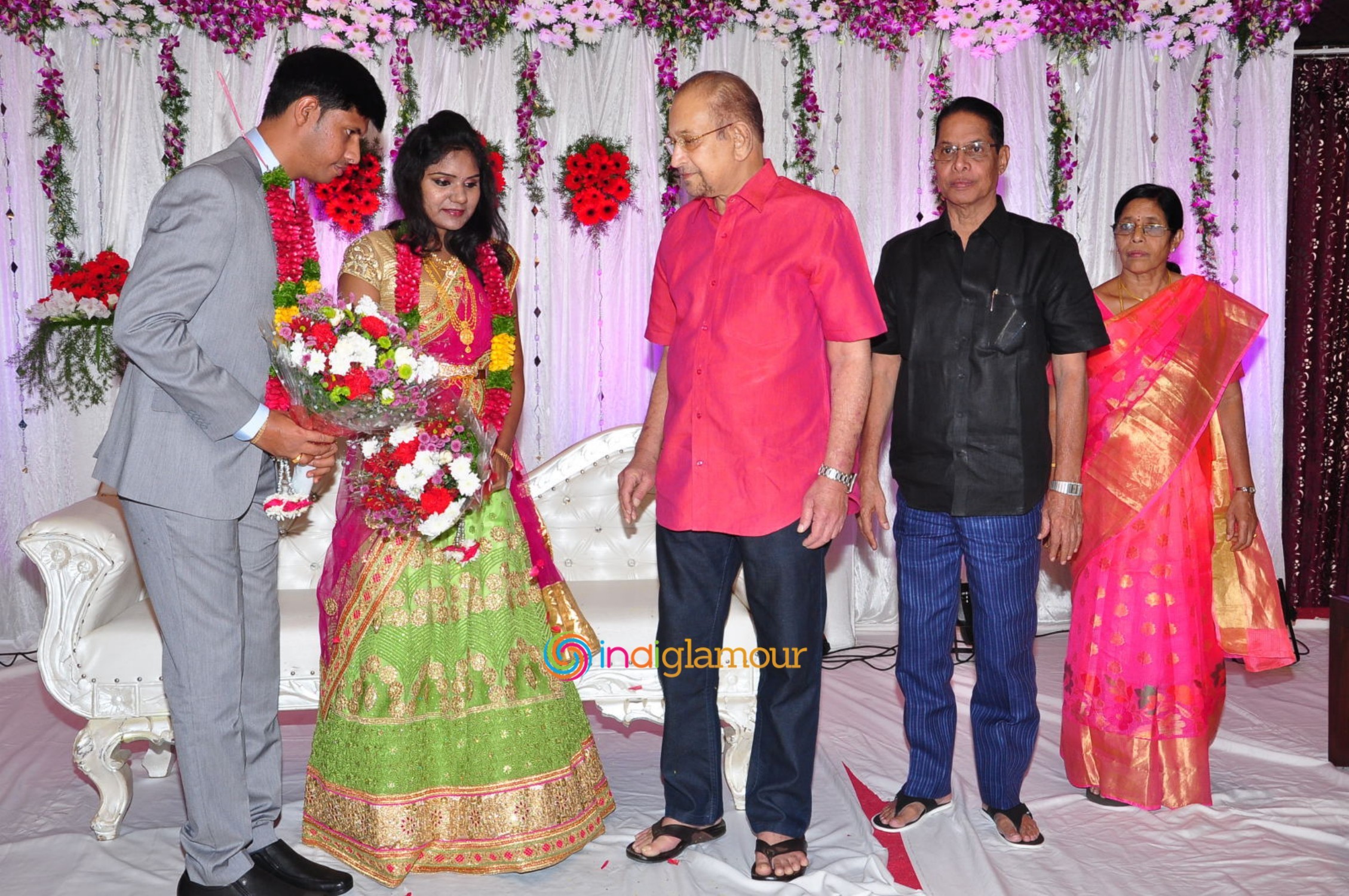 Cameraman Navakanth Son Sumanth Wedding Reception Event hd photo