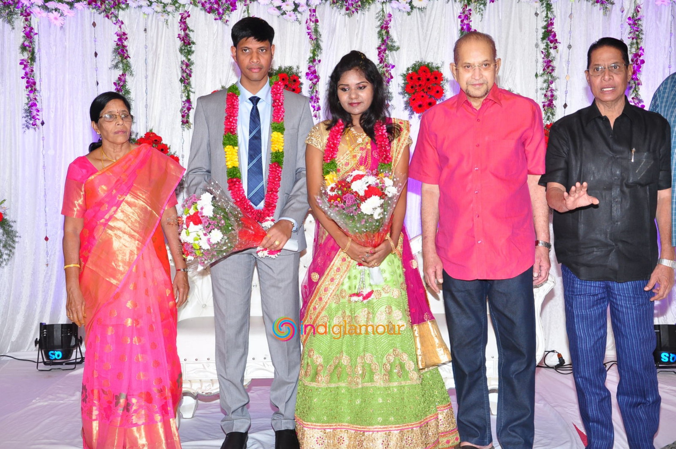 Cameraman Navakanth Son Sumanth Wedding Reception Event hd photo