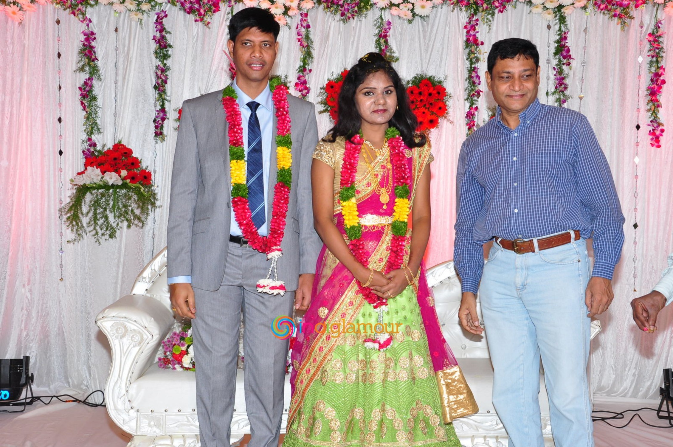 Cameraman Navakanth Son Sumanth Wedding Reception Event hd photo