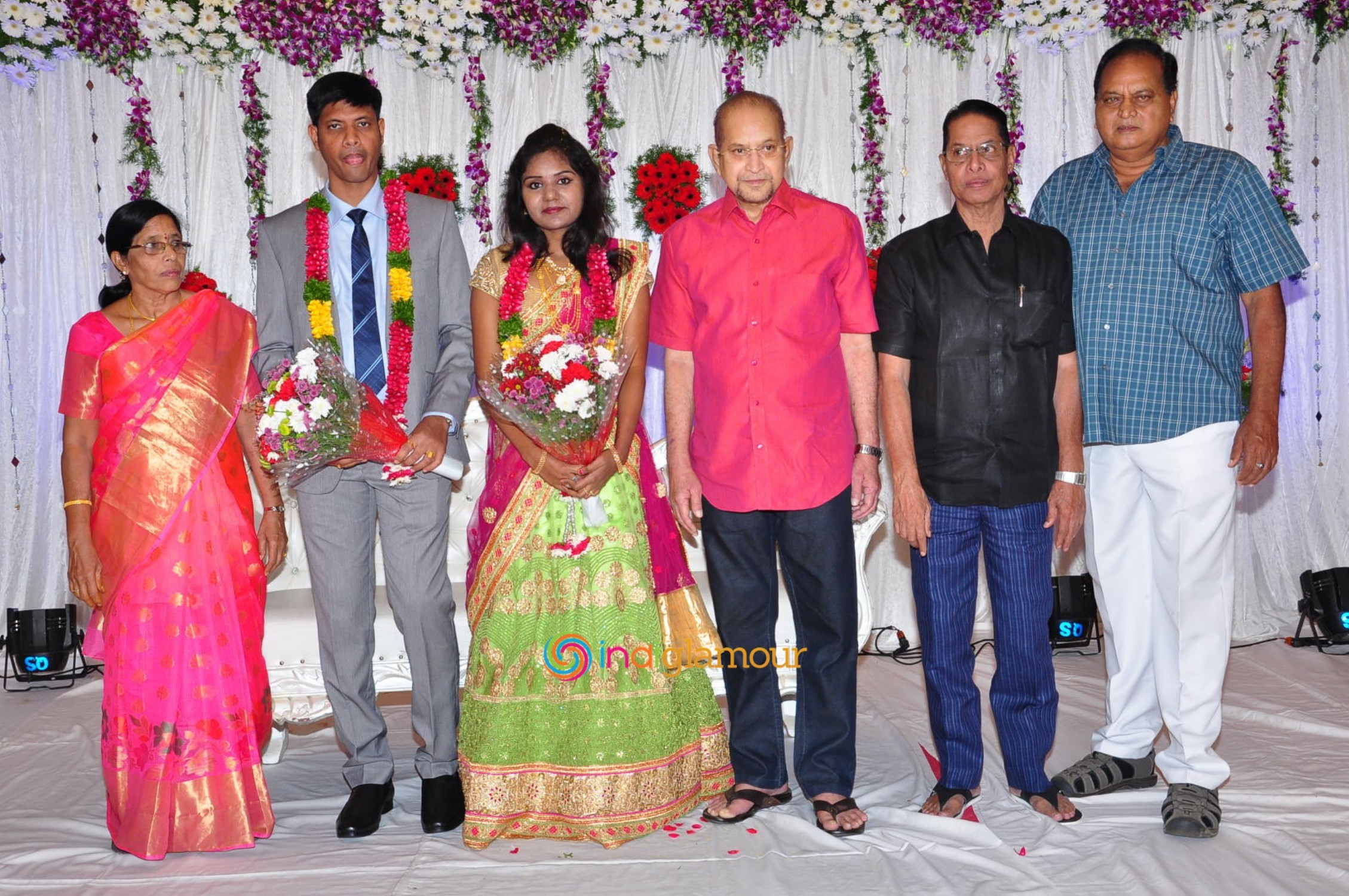 Cameraman Navakanth Son Sumanth Wedding Reception Event hd photo