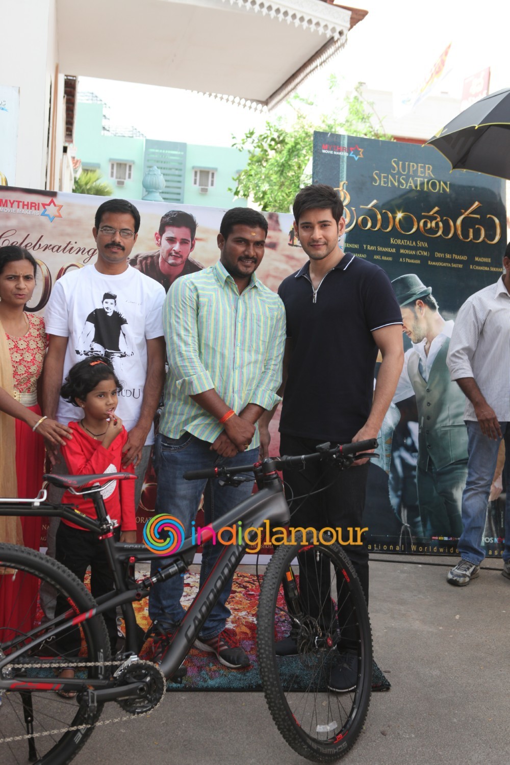 Srimanthudu Cycle Winner Contest Event Event hd photo