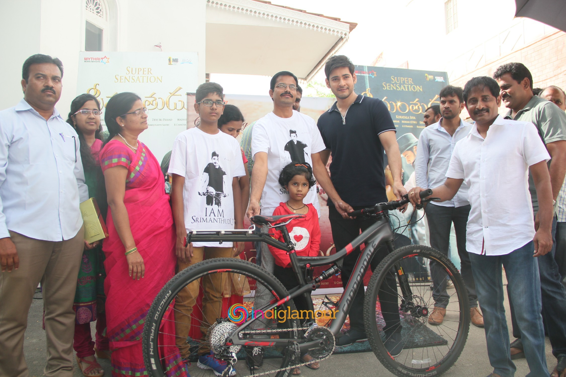 Srimanthudu Cycle Winner Contest Event Event hd photo