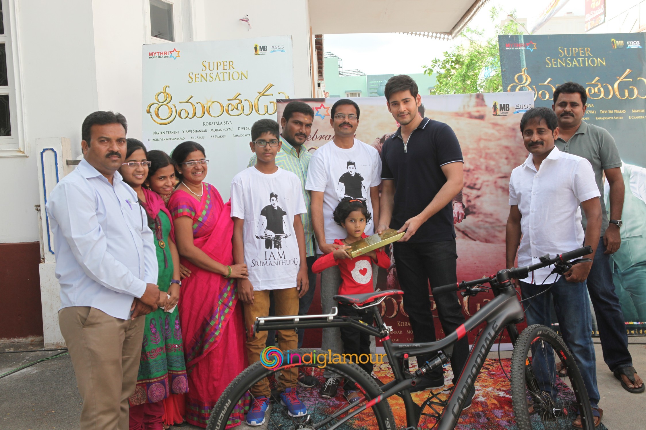 Srimanthudu Cycle Winner Contest Event Event hd photo