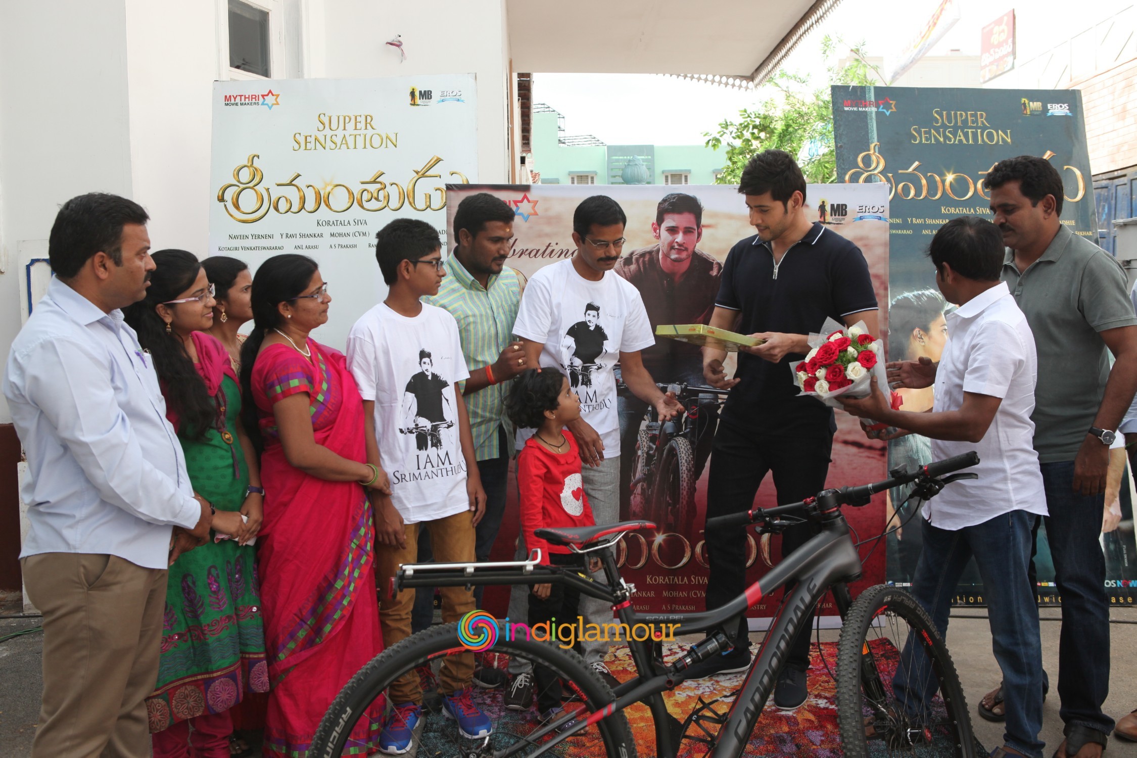 Srimanthudu Cycle Winner Contest Event Event hd photo