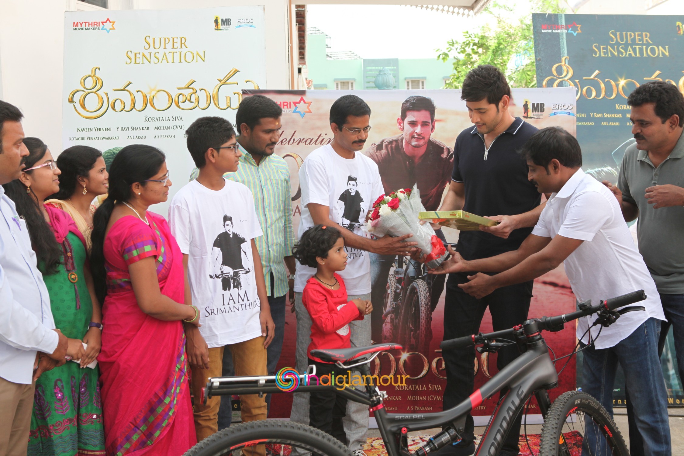 Srimanthudu Cycle Winner Contest Event Event hd photo
