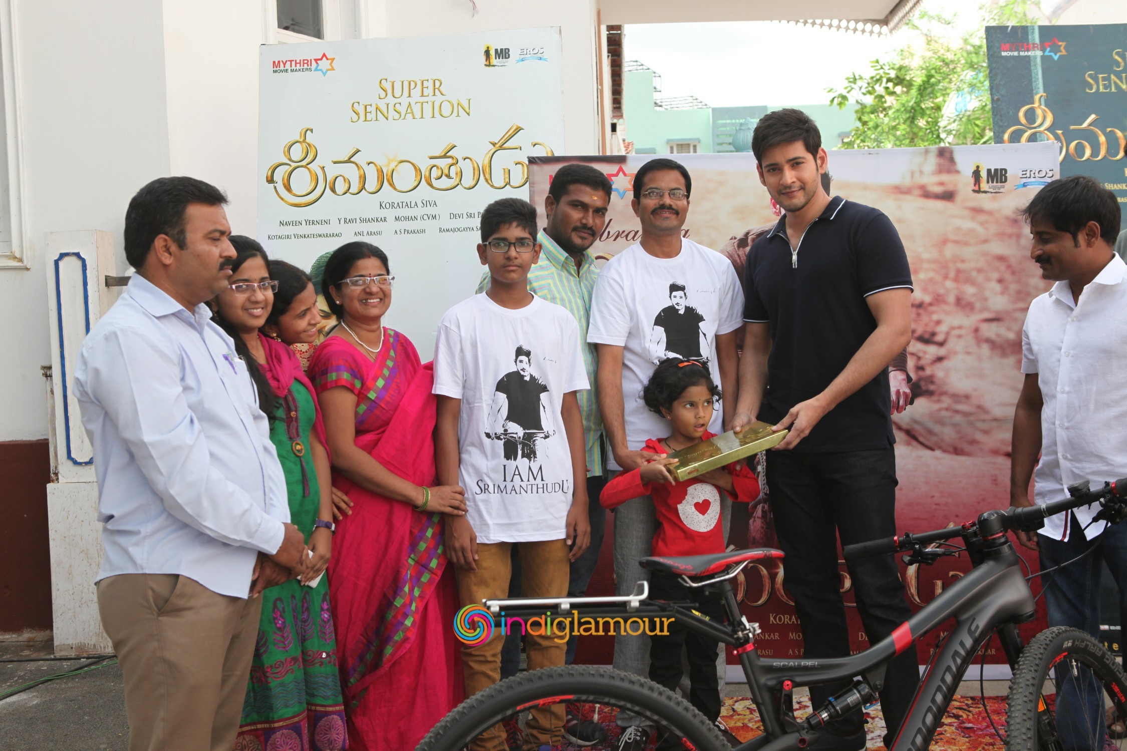 Srimanthudu Cycle Winner Contest Event Event hd photo