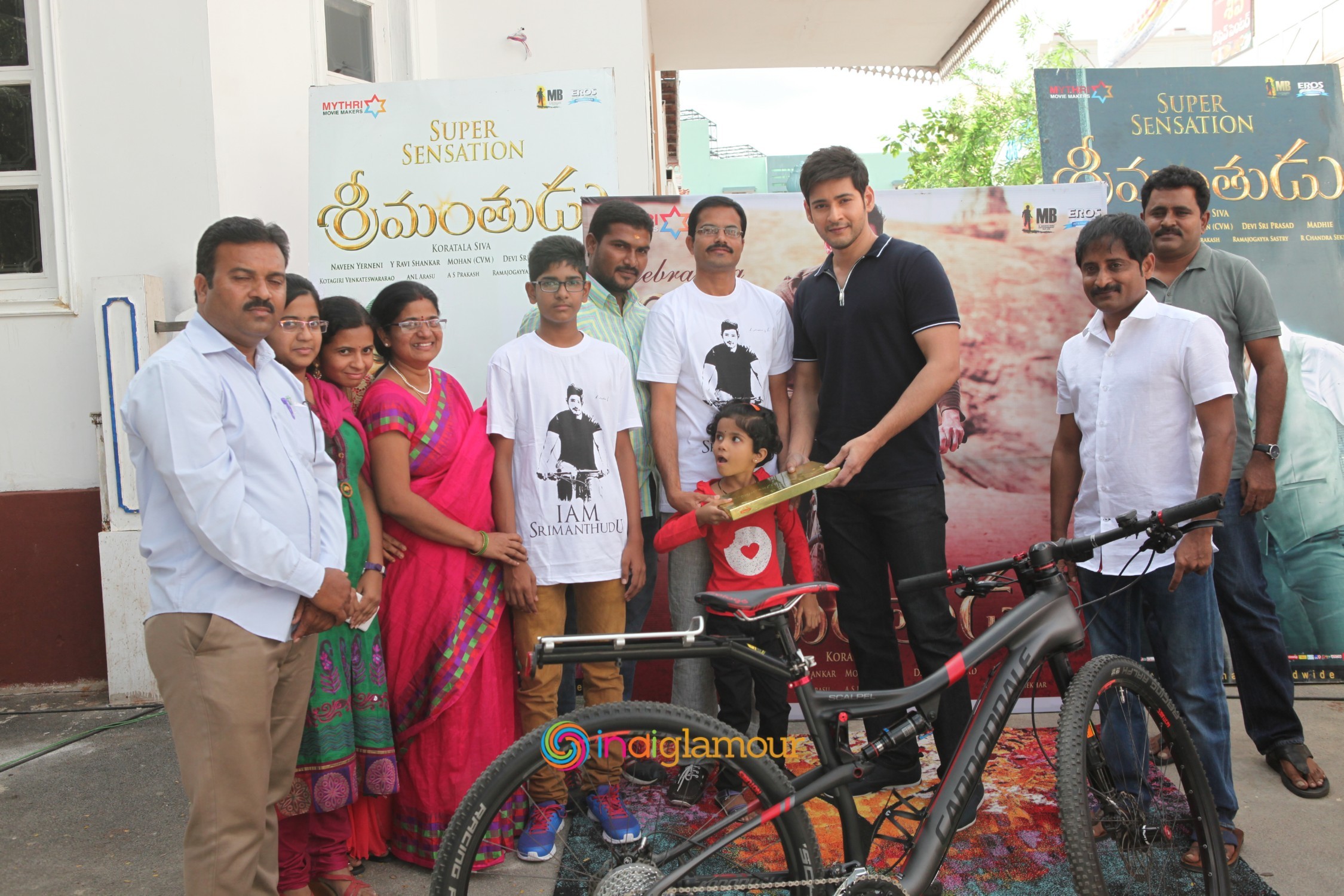 Srimanthudu Cycle Winner Contest Event Event hd photo