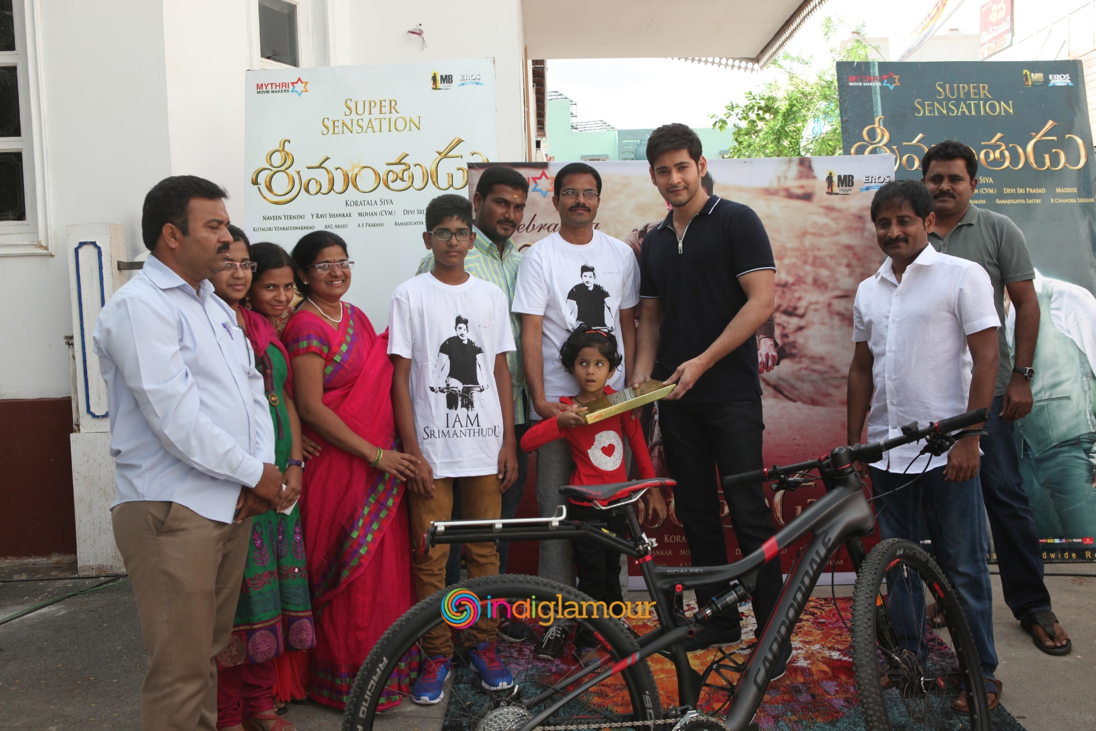 Srimanthudu Cycle Winner Contest Event Event hd photo