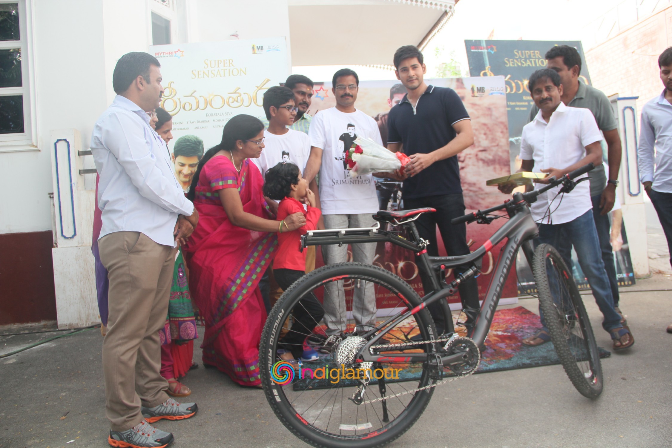 Srimanthudu Cycle Winner Contest Event Event hd photo