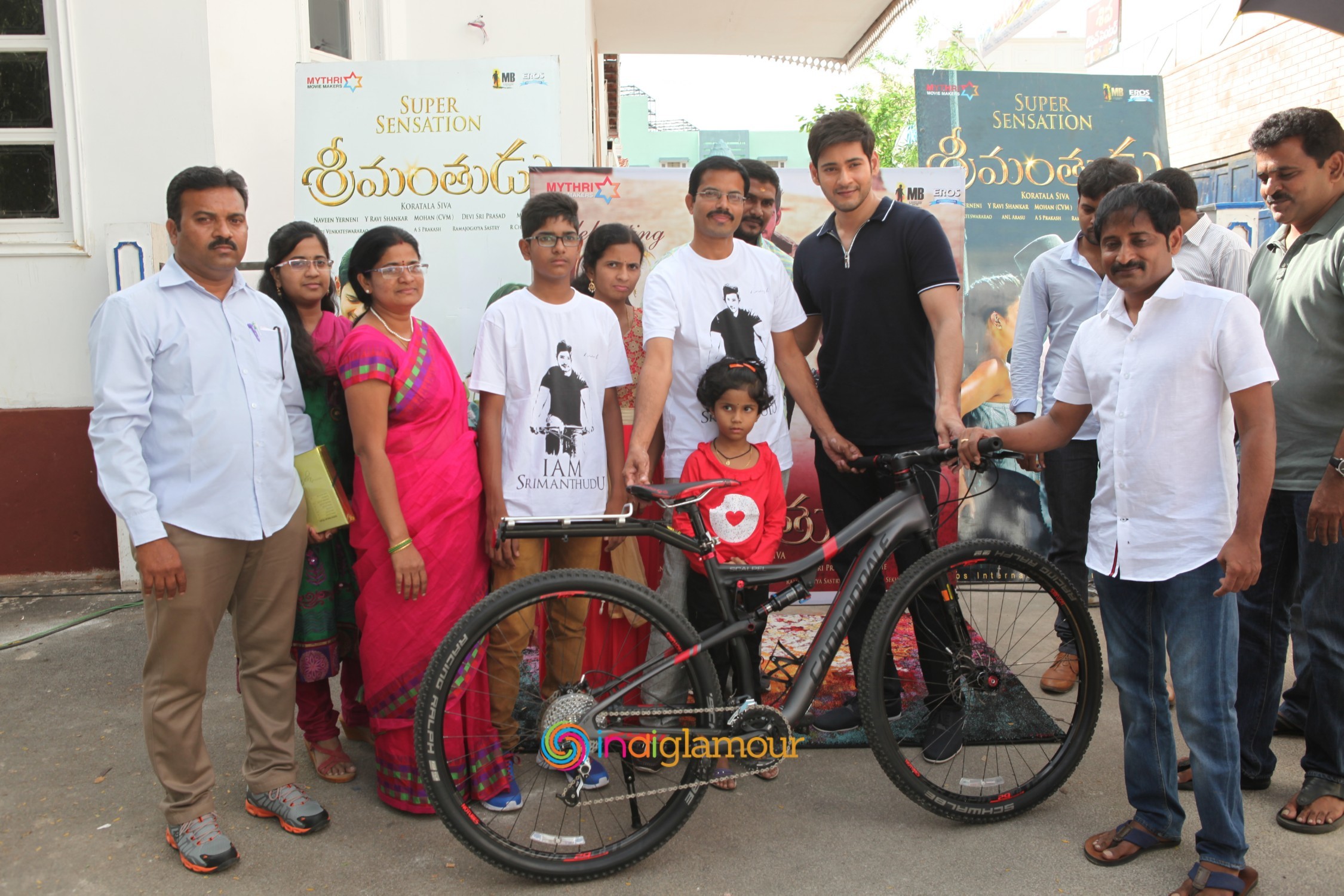 Srimanthudu Cycle Winner Contest Event Event hd photo