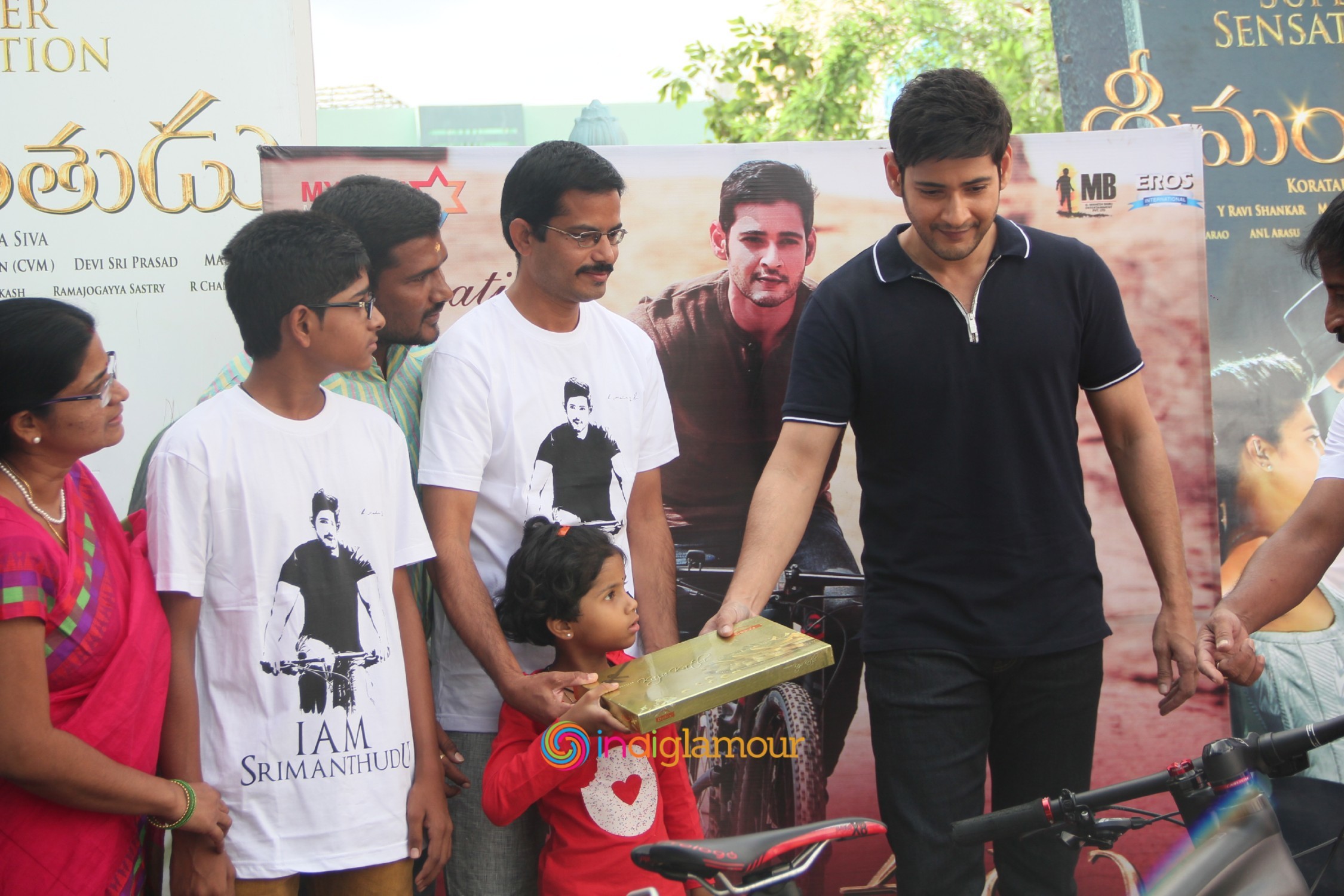 Srimanthudu Cycle Winner Contest Event Event hd photo