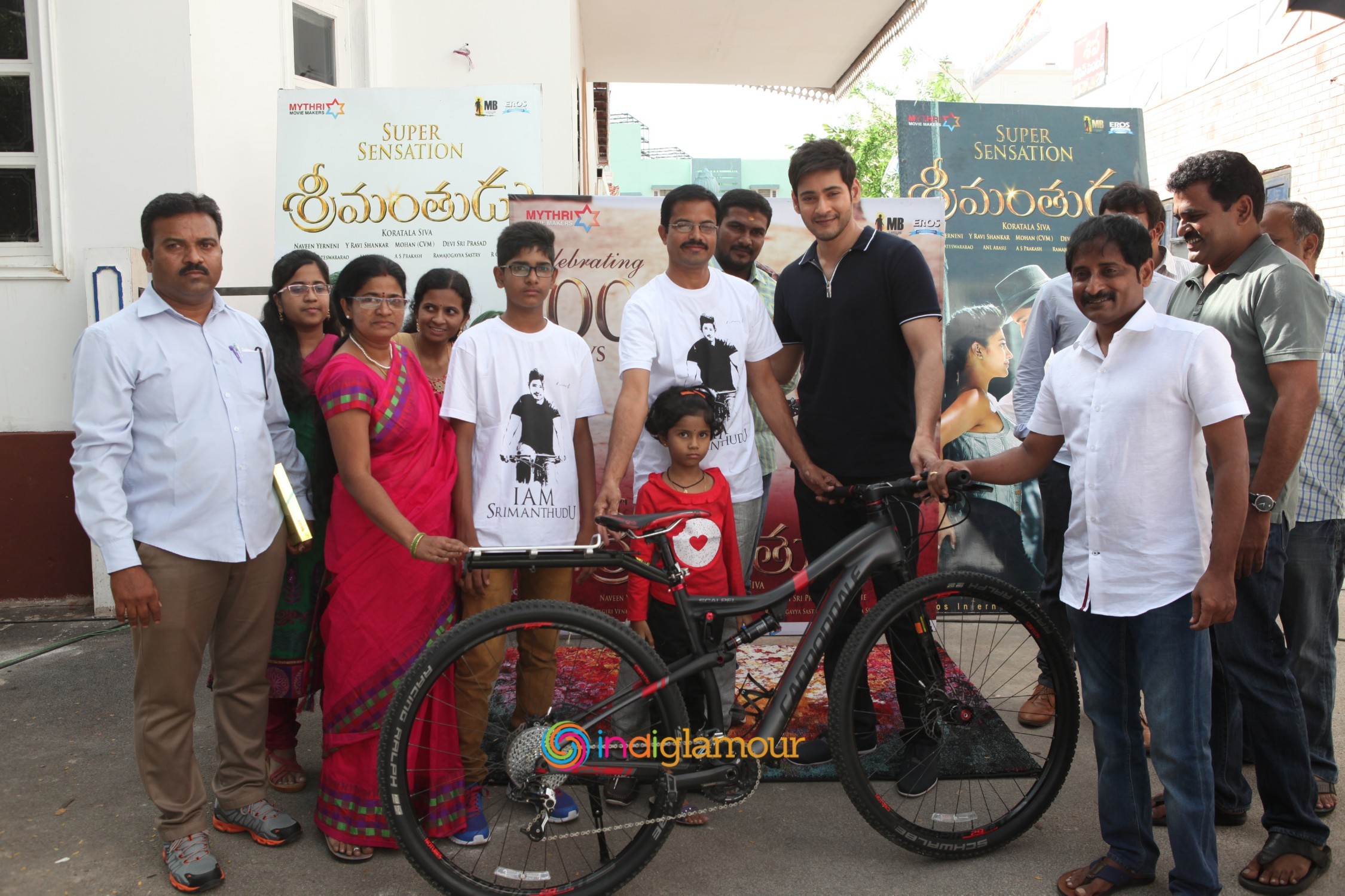 Srimanthudu Cycle Winner Contest Event Event hd photo