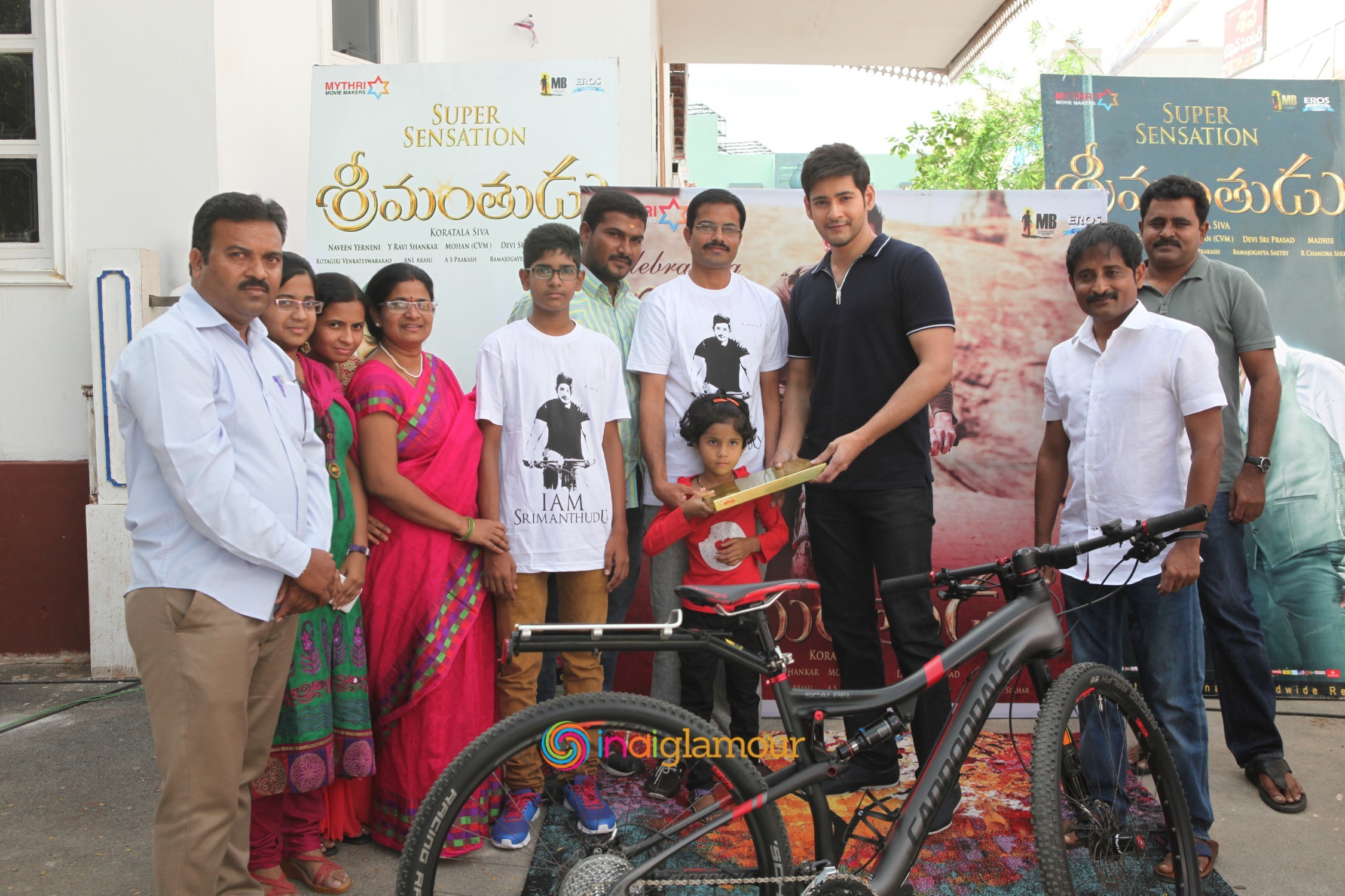 Srimanthudu Cycle Winner Contest Event Event hd photo