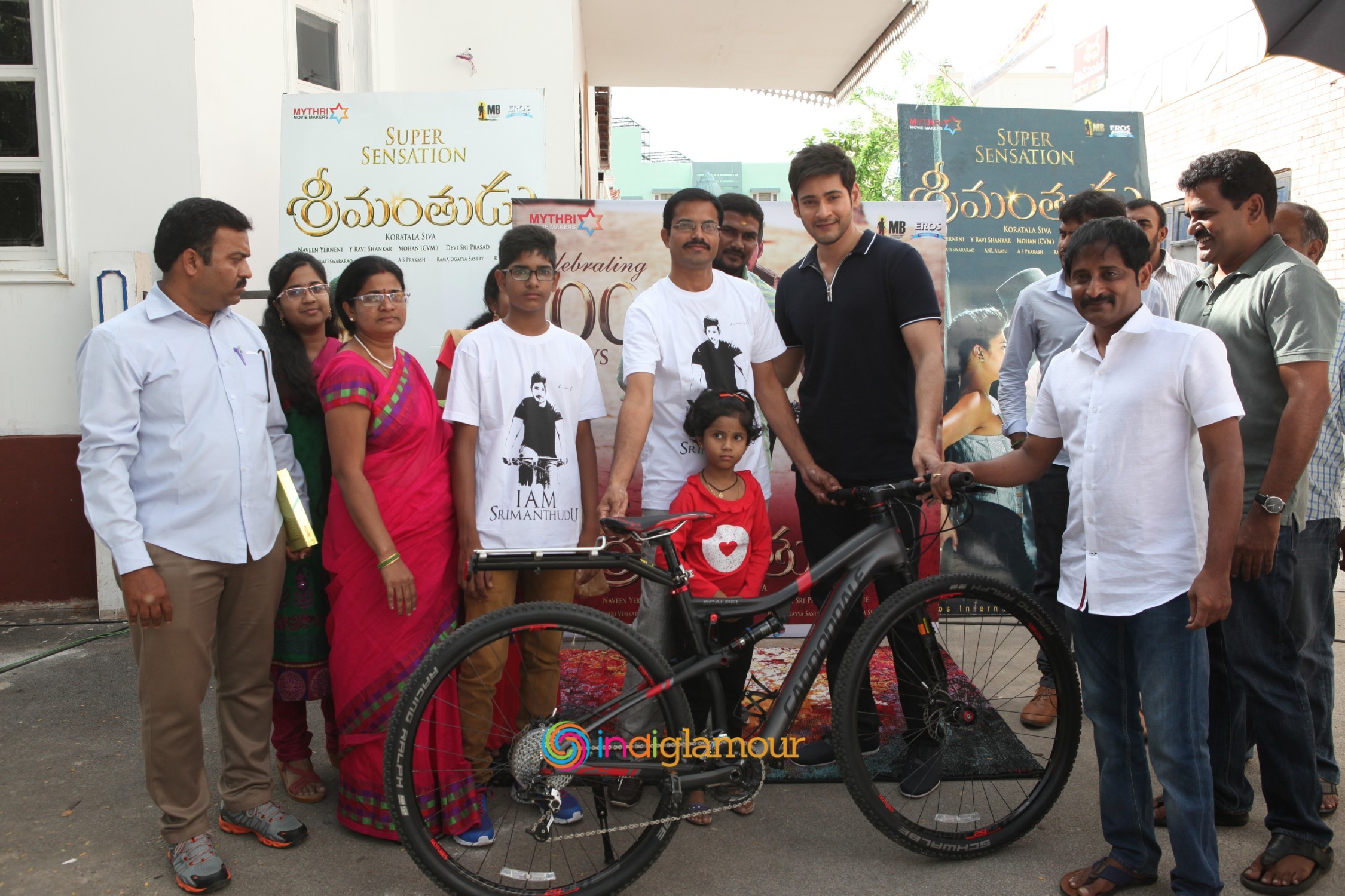 Srimanthudu Cycle Winner Contest Event Event hd photo
