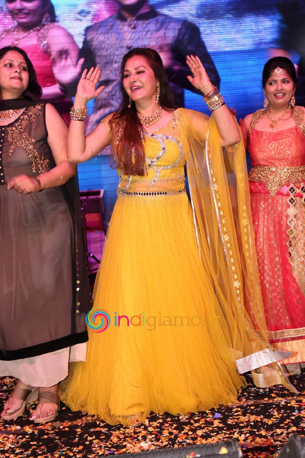 Jaya Prada Son Siddharth Sangeet Ceremony Event hd photo