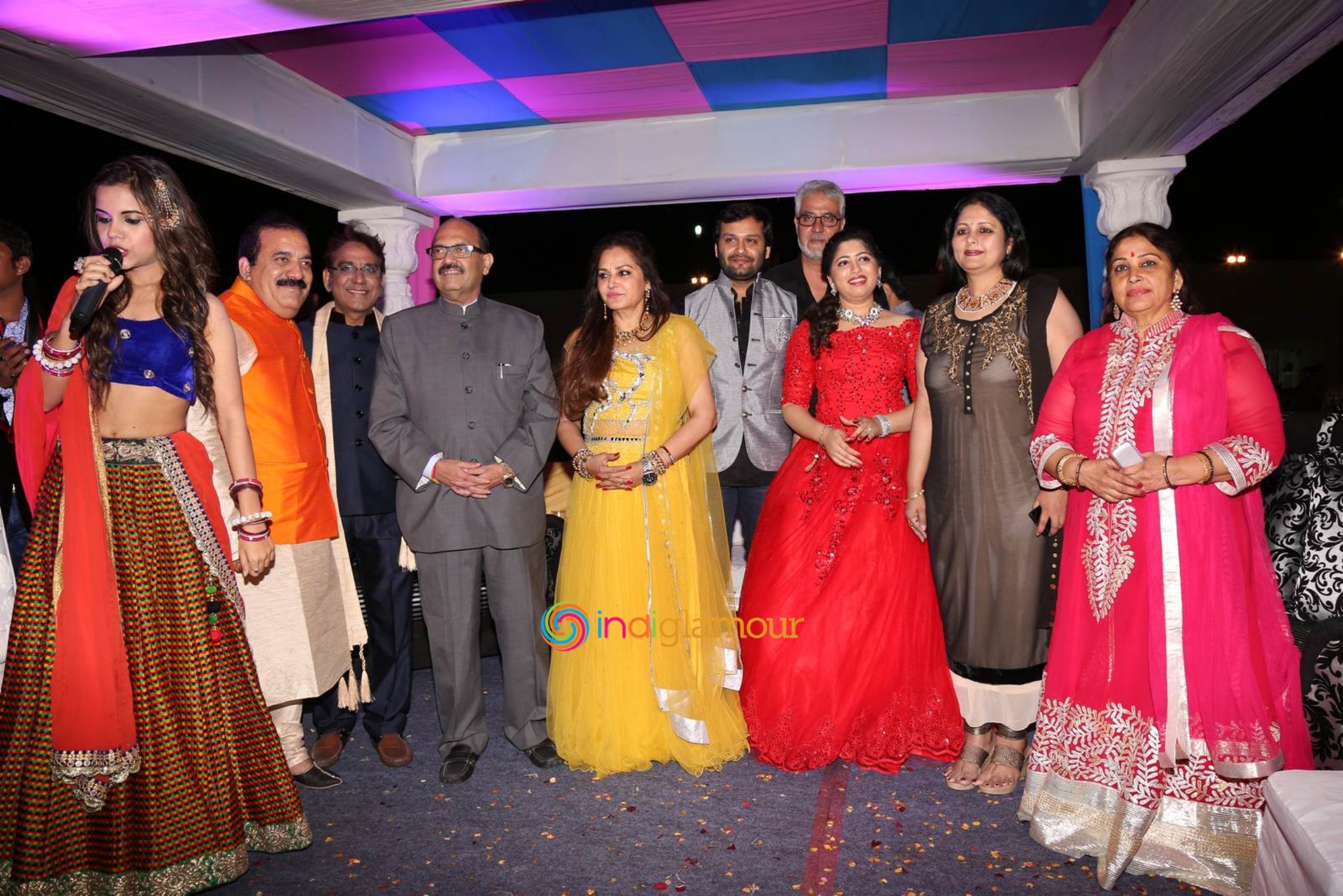 Jaya Prada Son Siddharth Sangeet Ceremony Event hd photo