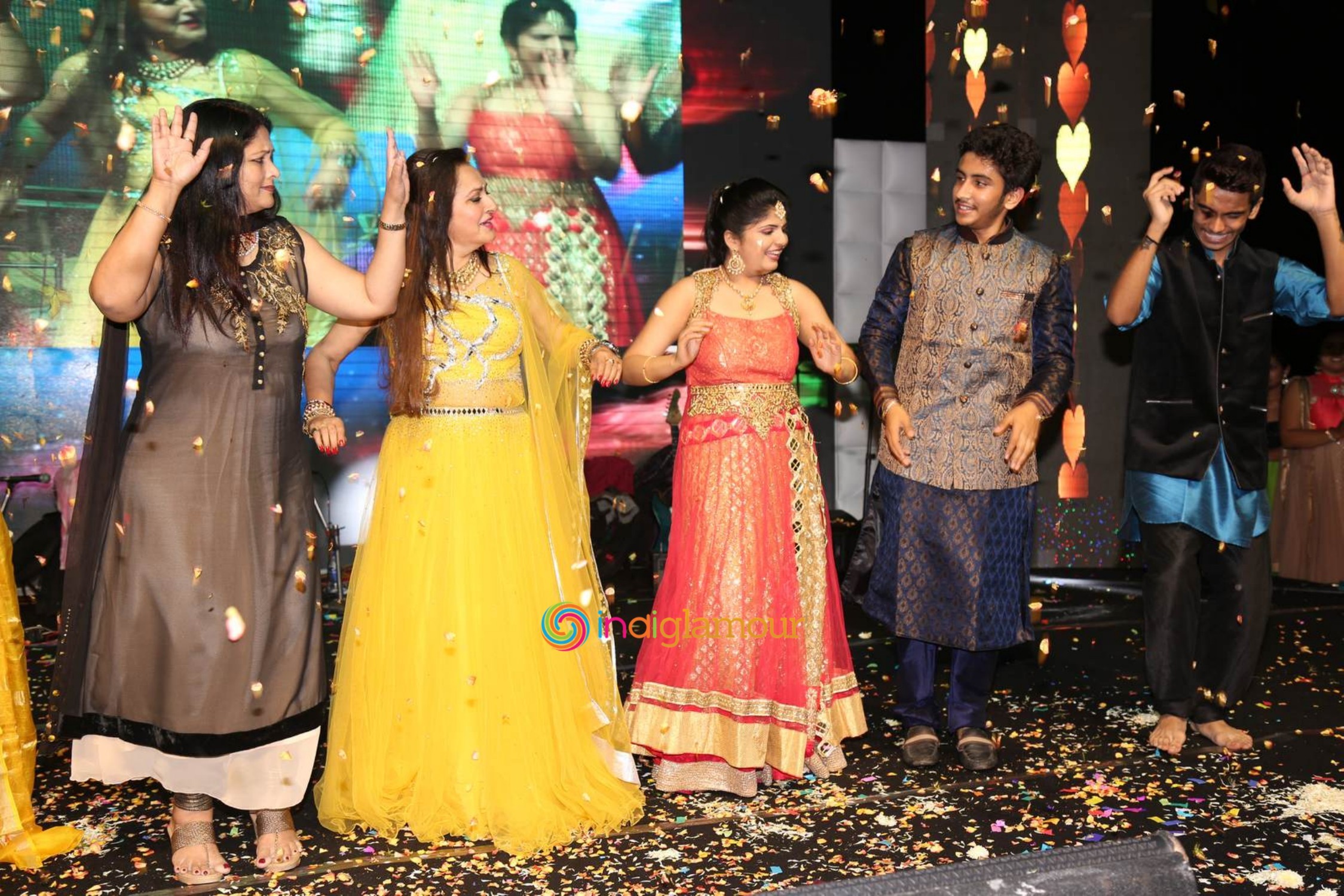 Jaya Prada Son Siddharth Sangeet Ceremony Event hd photo