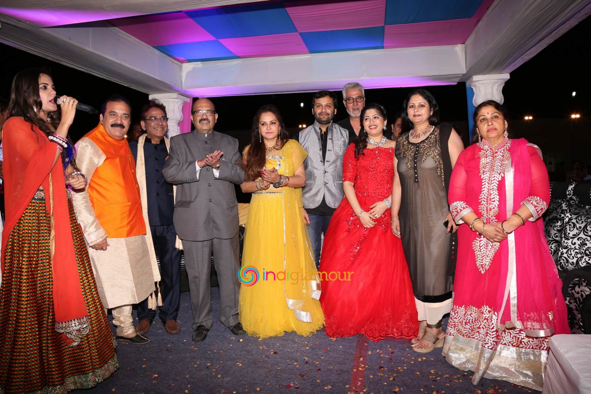 Jaya Prada Son Siddharth Sangeet Ceremony Event hd photo