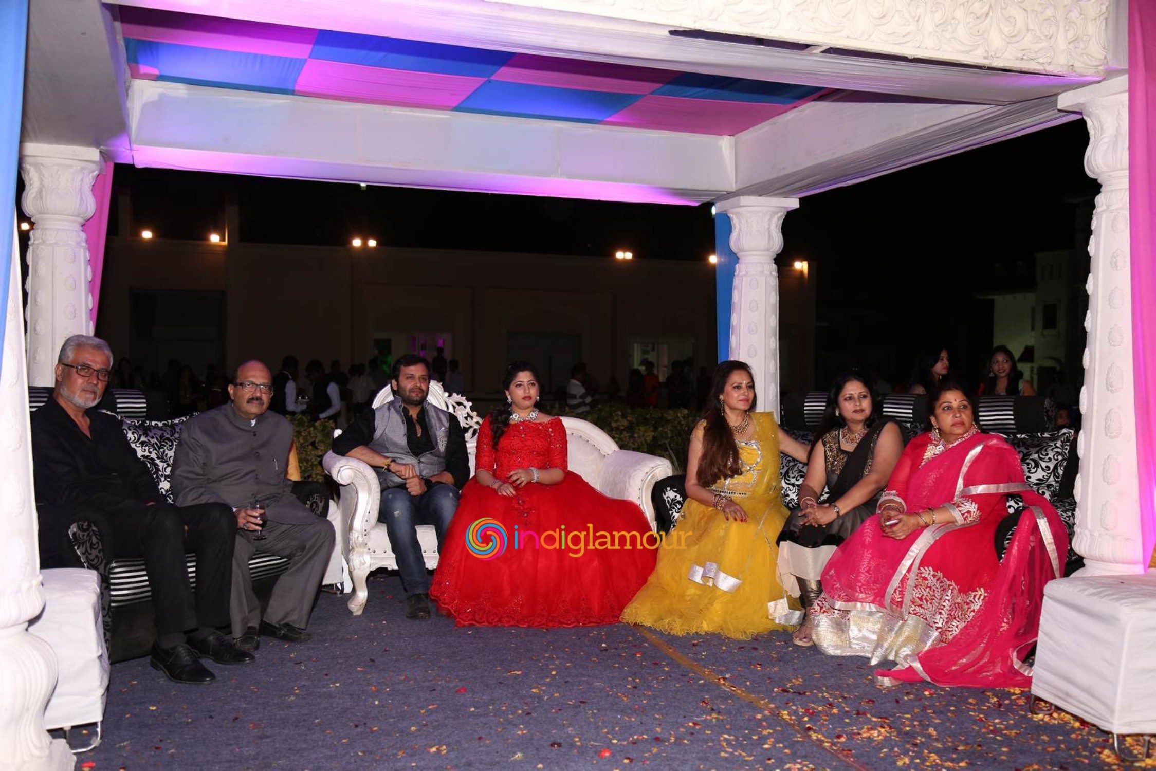 Jaya Prada Son Siddharth Sangeet Ceremony Event hd photo