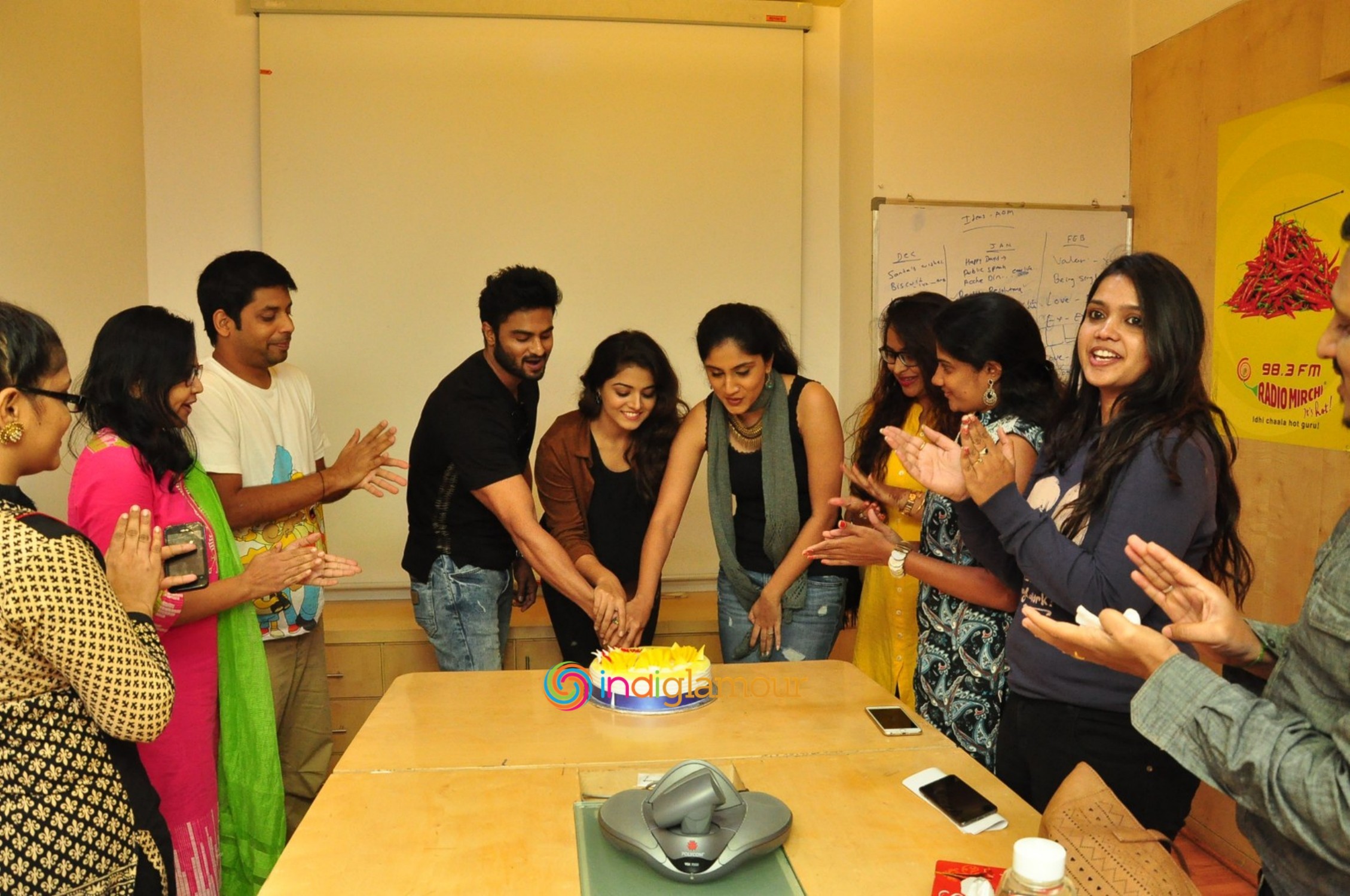 Bhale Manchi Roju Team at Radio Mirchi Event hd photo