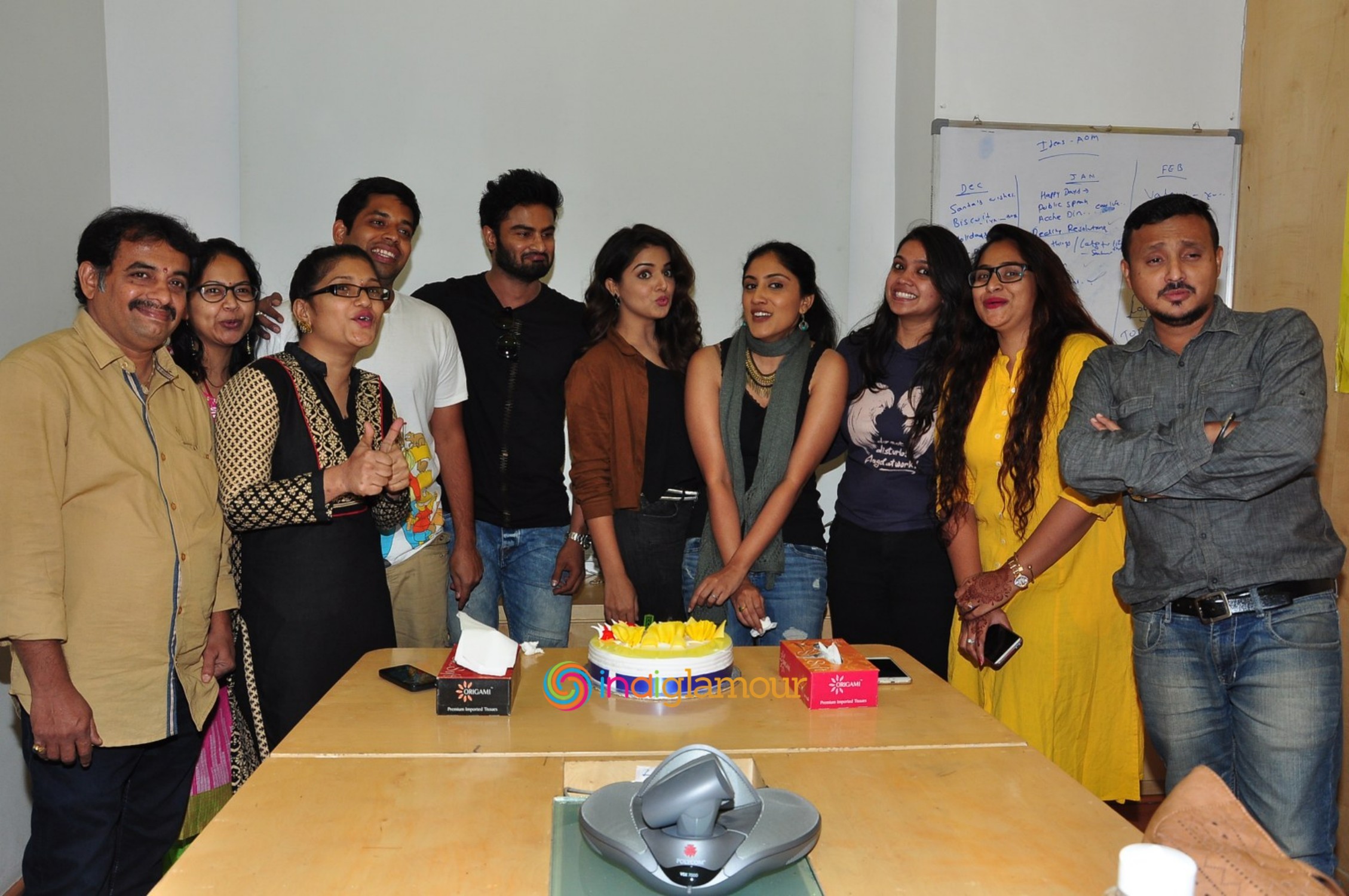 Bhale Manchi Roju Team at Radio Mirchi Event hd photo