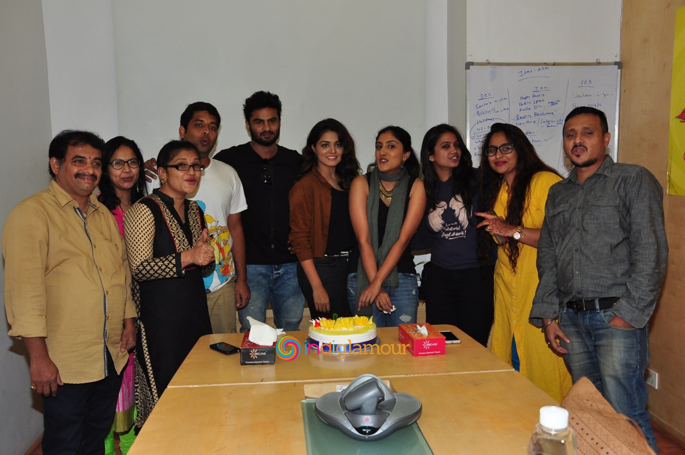 Bhale Manchi Roju Team at Radio Mirchi Event hd photo