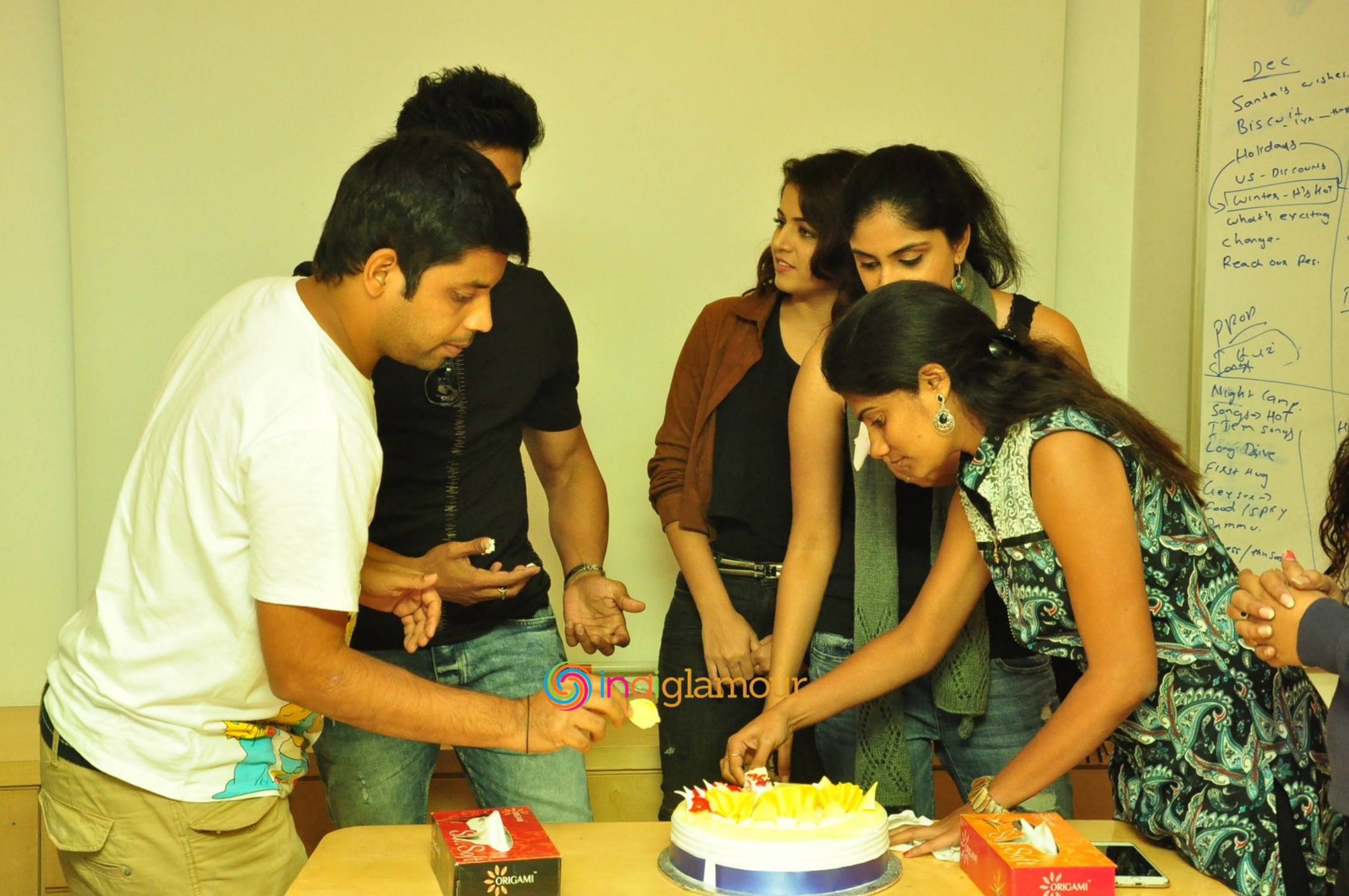 Bhale Manchi Roju Team at Radio Mirchi Event hd photo