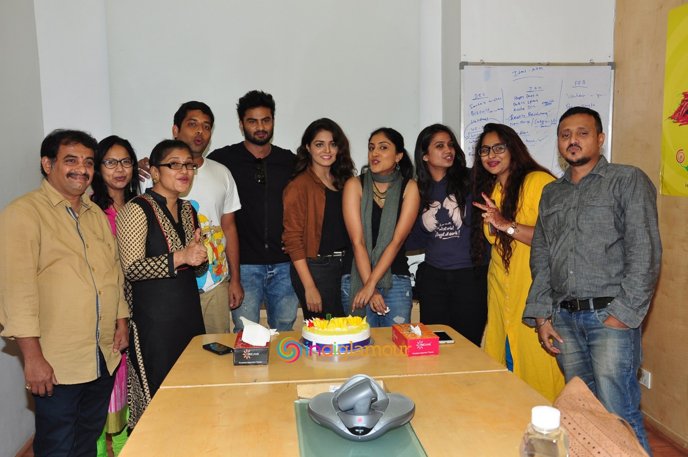 Bhale Manchi Roju Team at Radio Mirchi Event hd photo