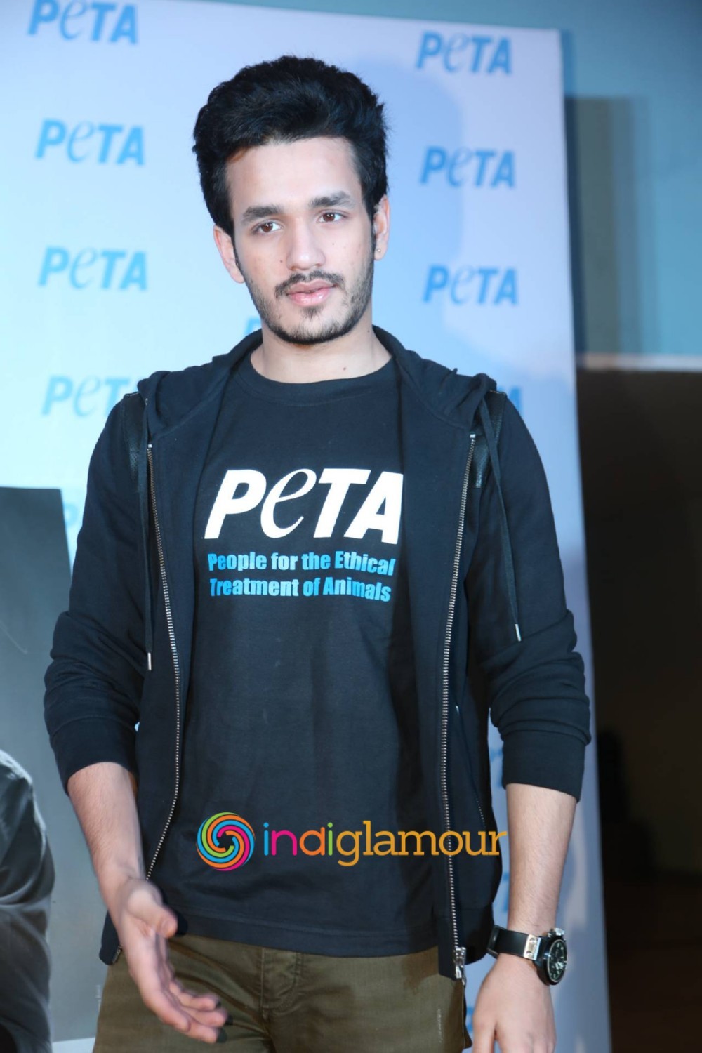 Akhil at PETA Event Event hd photo
