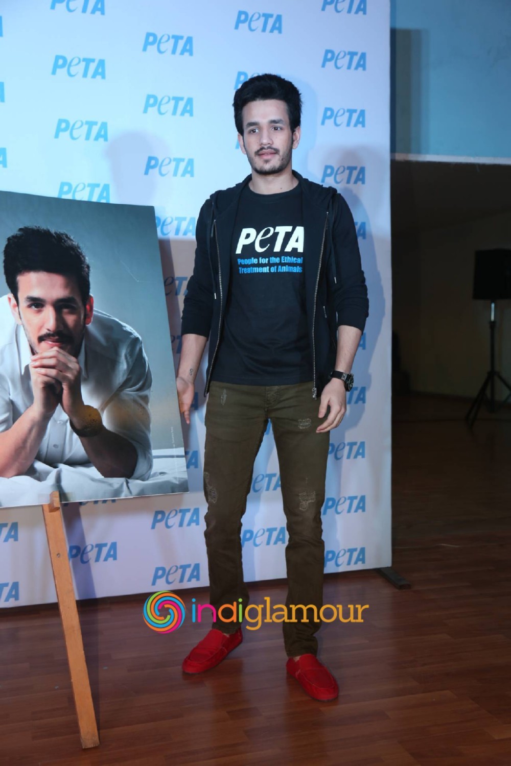 Akhil at PETA Event Event hd photo
