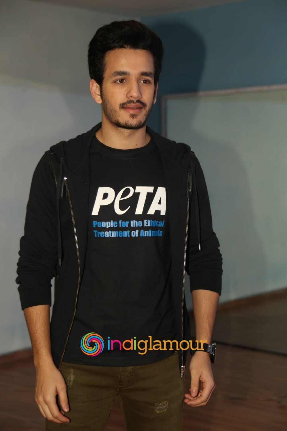 Akhil at PETA Event Event hd photo
