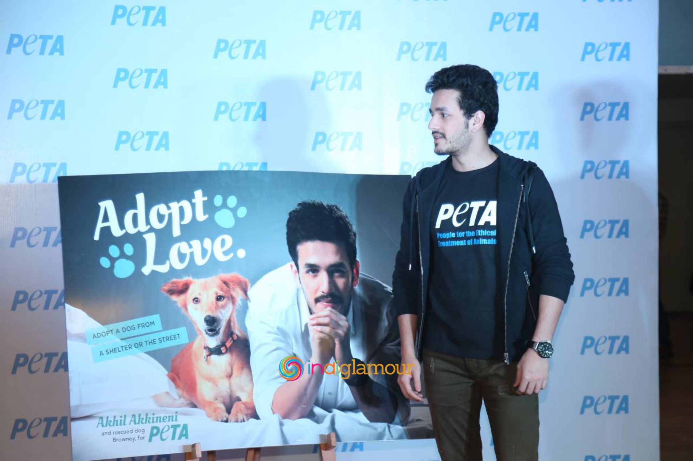 Akhil at PETA Event Event hd photo
