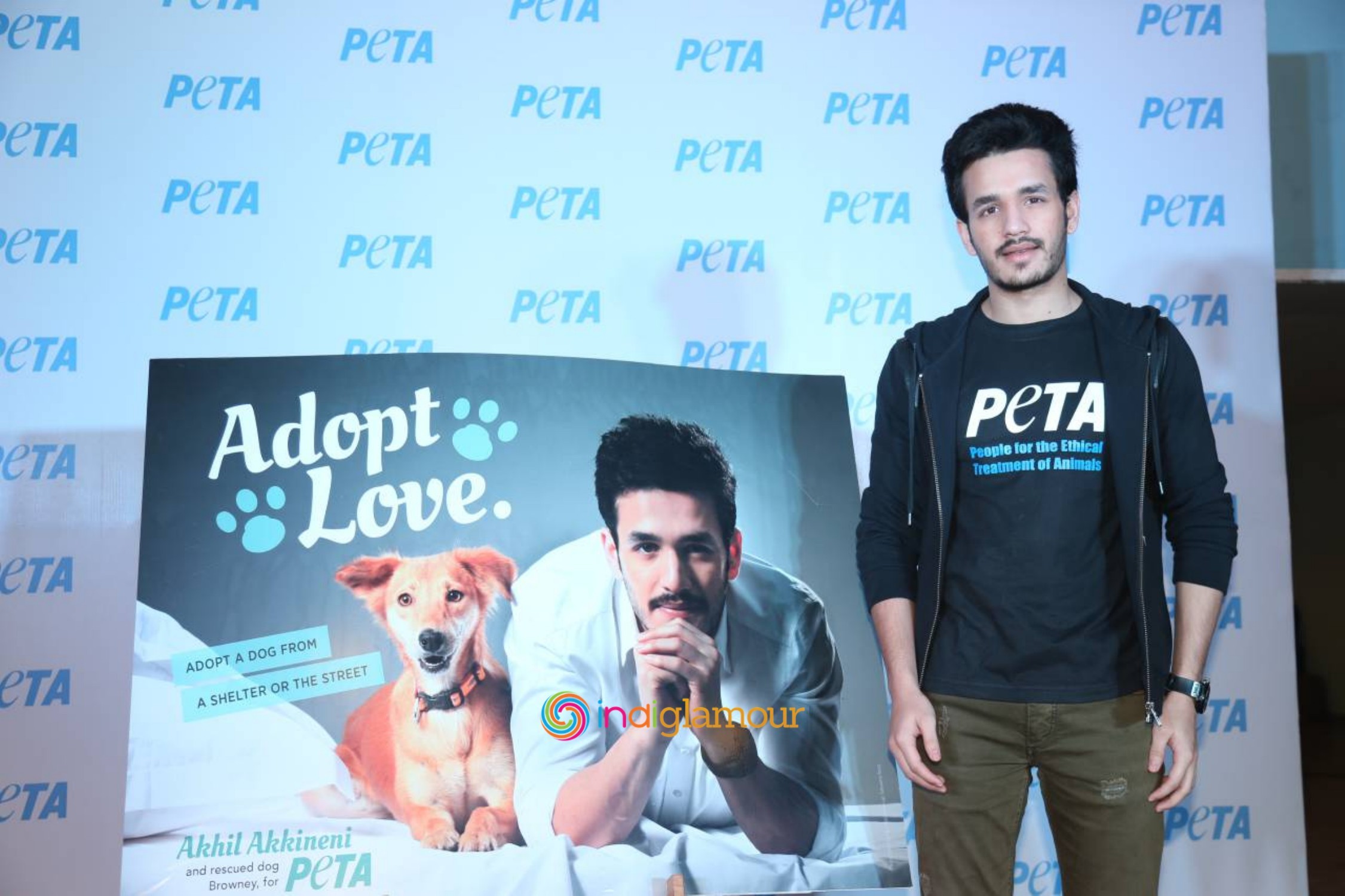 Akhil at PETA Event Event hd photo