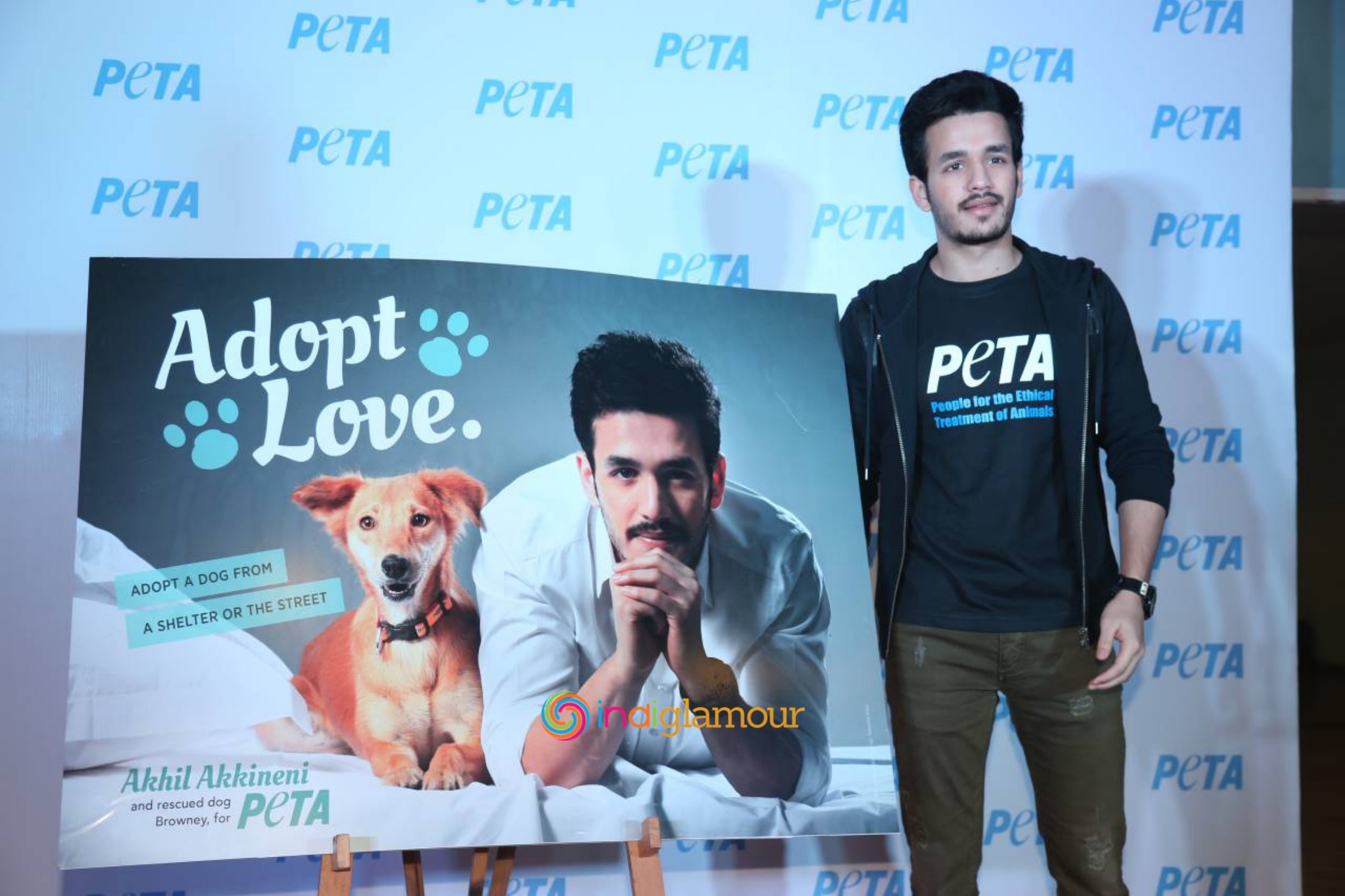 Akhil at PETA Event Event hd photo