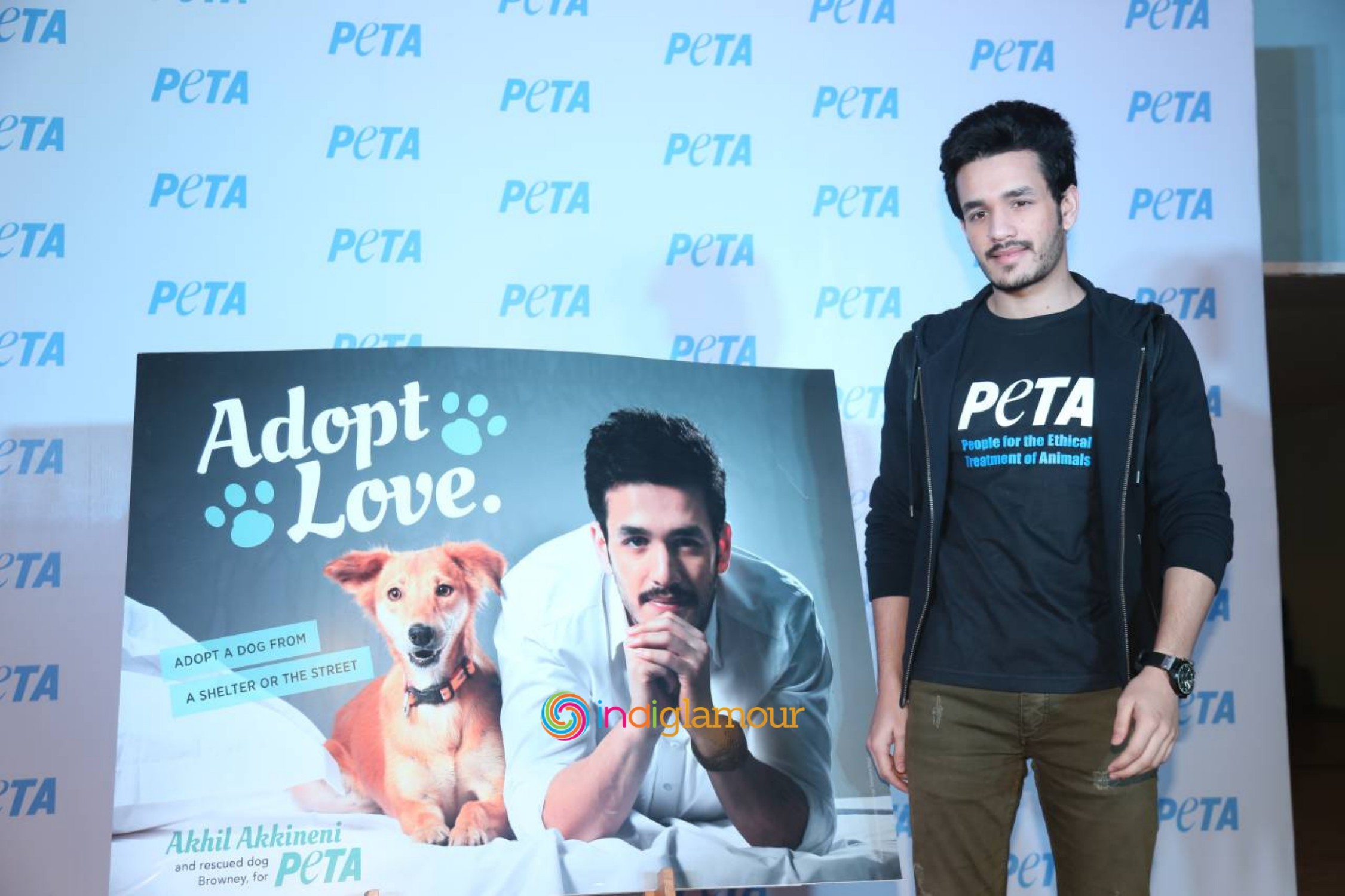Akhil at PETA Event Event hd photo