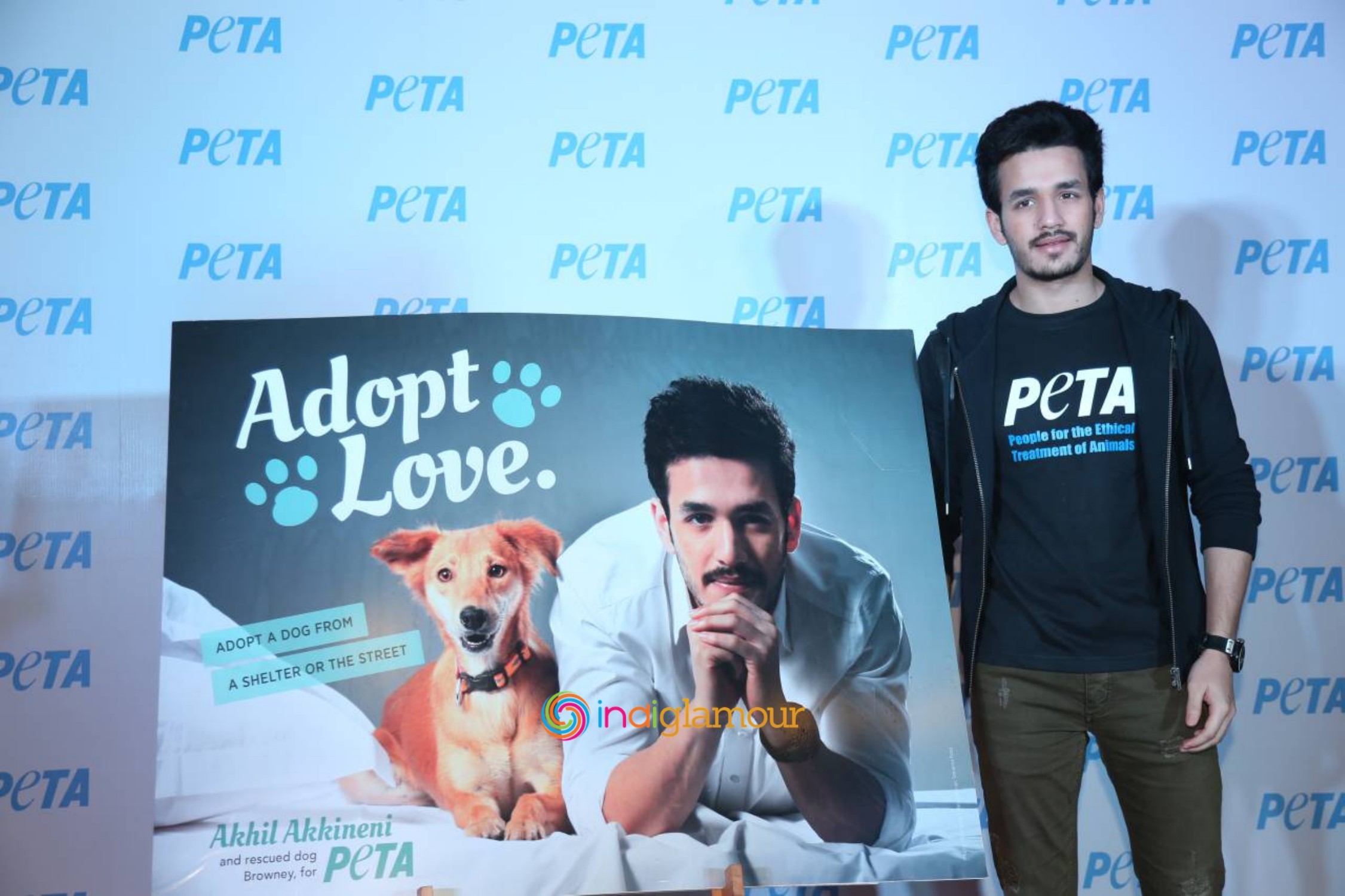Akhil at PETA Event Event hd photo
