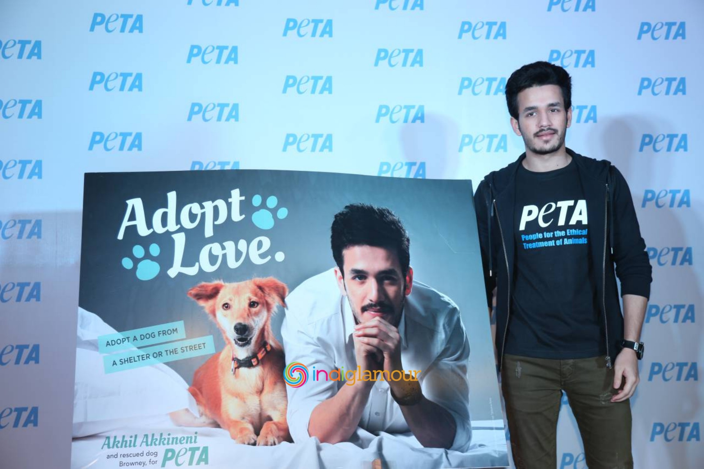 Akhil at PETA Event Event hd photo