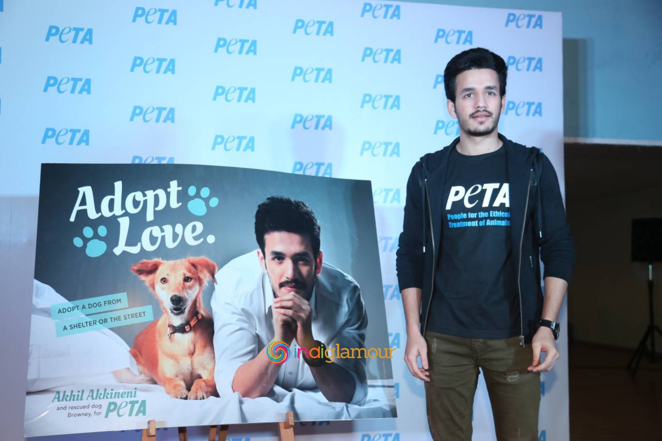 Akhil at PETA Event Event hd photo