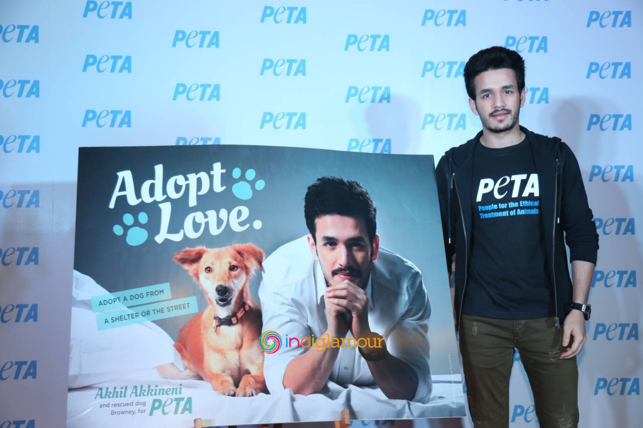 Akhil at PETA Event Event hd photo