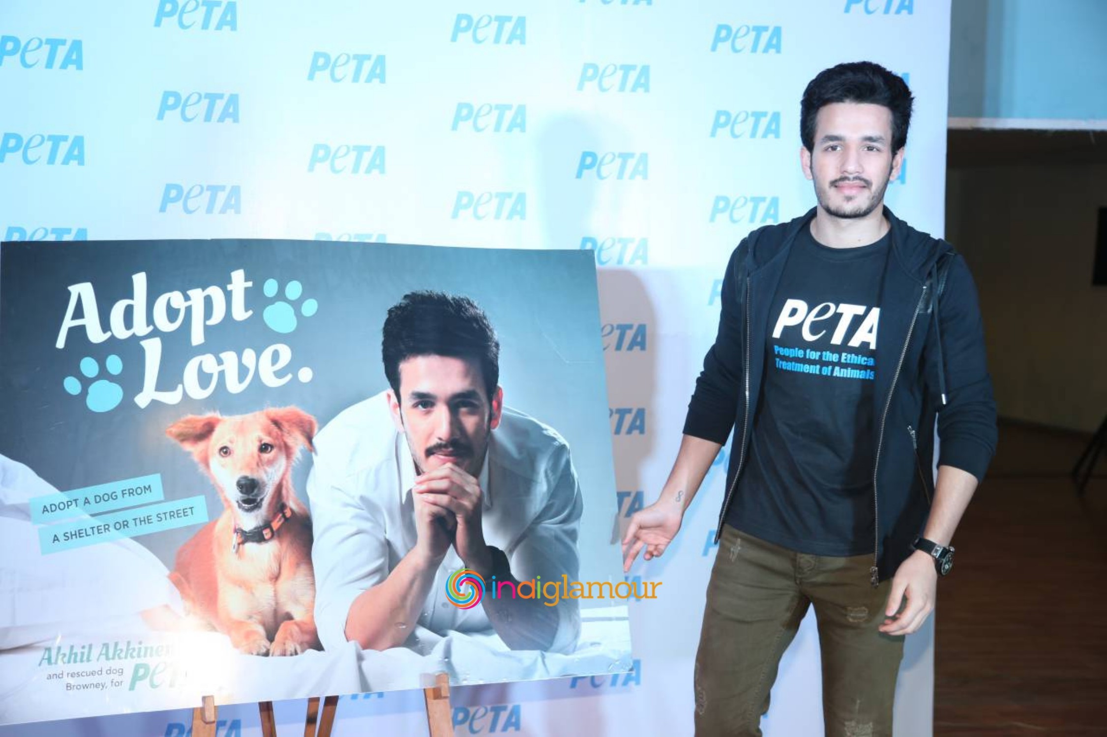 Akhil at PETA Event Event hd photo