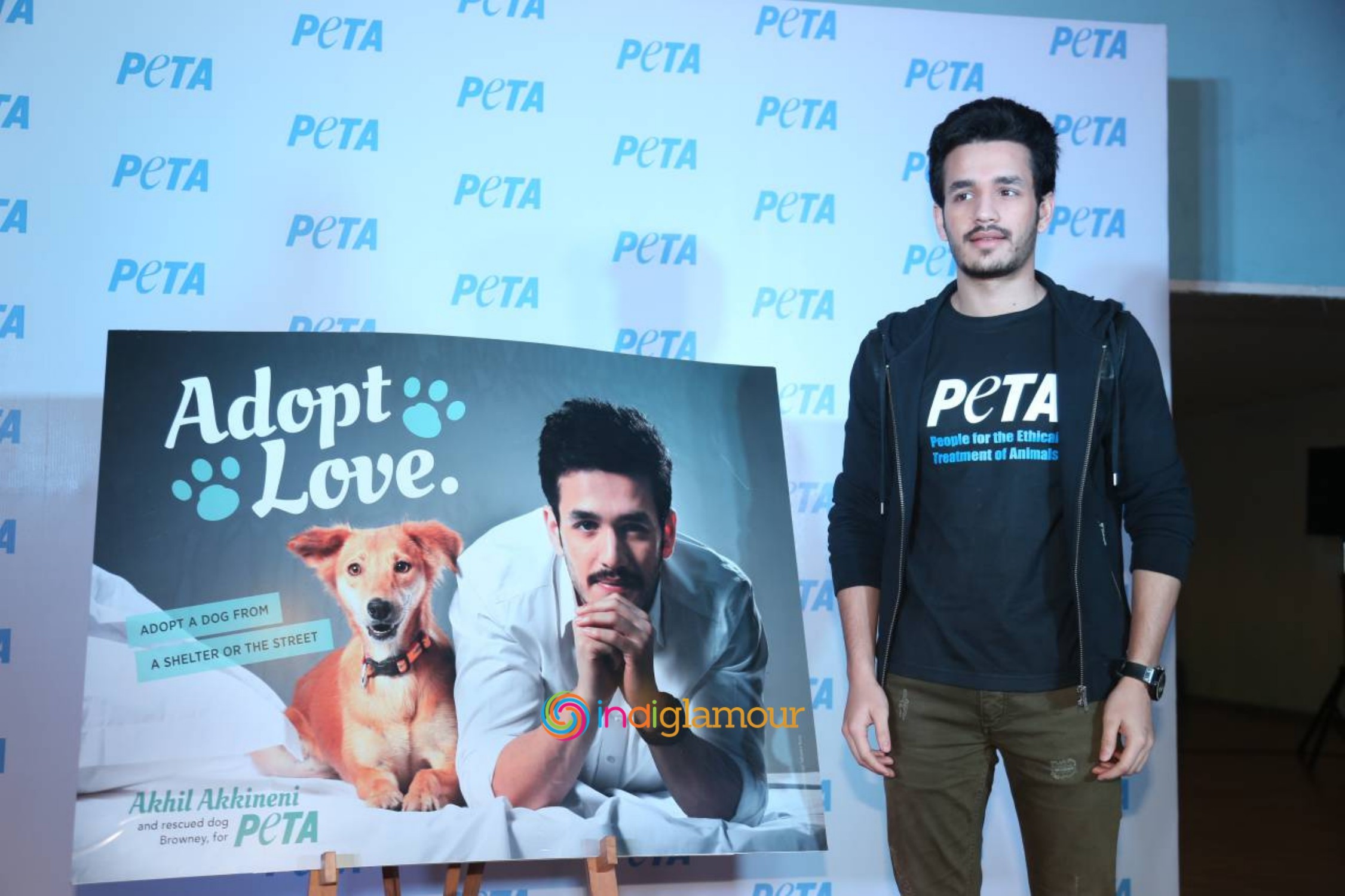 Akhil at PETA Event Event hd photo